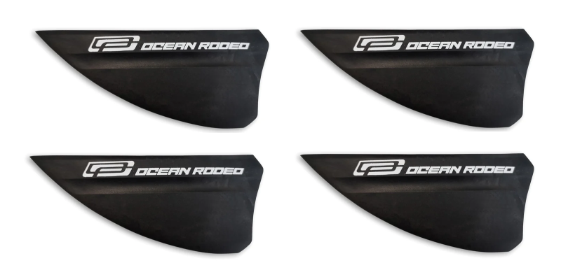 Ocean Rodeo Groove 135 Carbon Polymer Twin Tip Fin (for Mako) 4-Pack