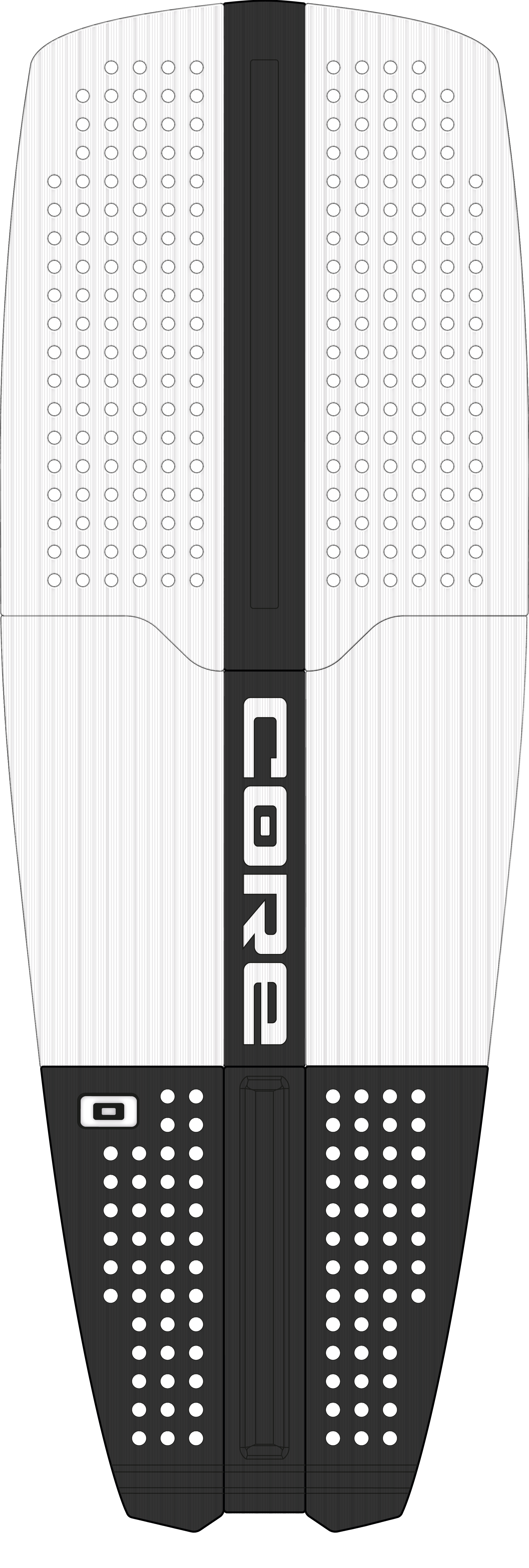 CORE Traction Pad CENTER + FRONT all Waveboards from 2023