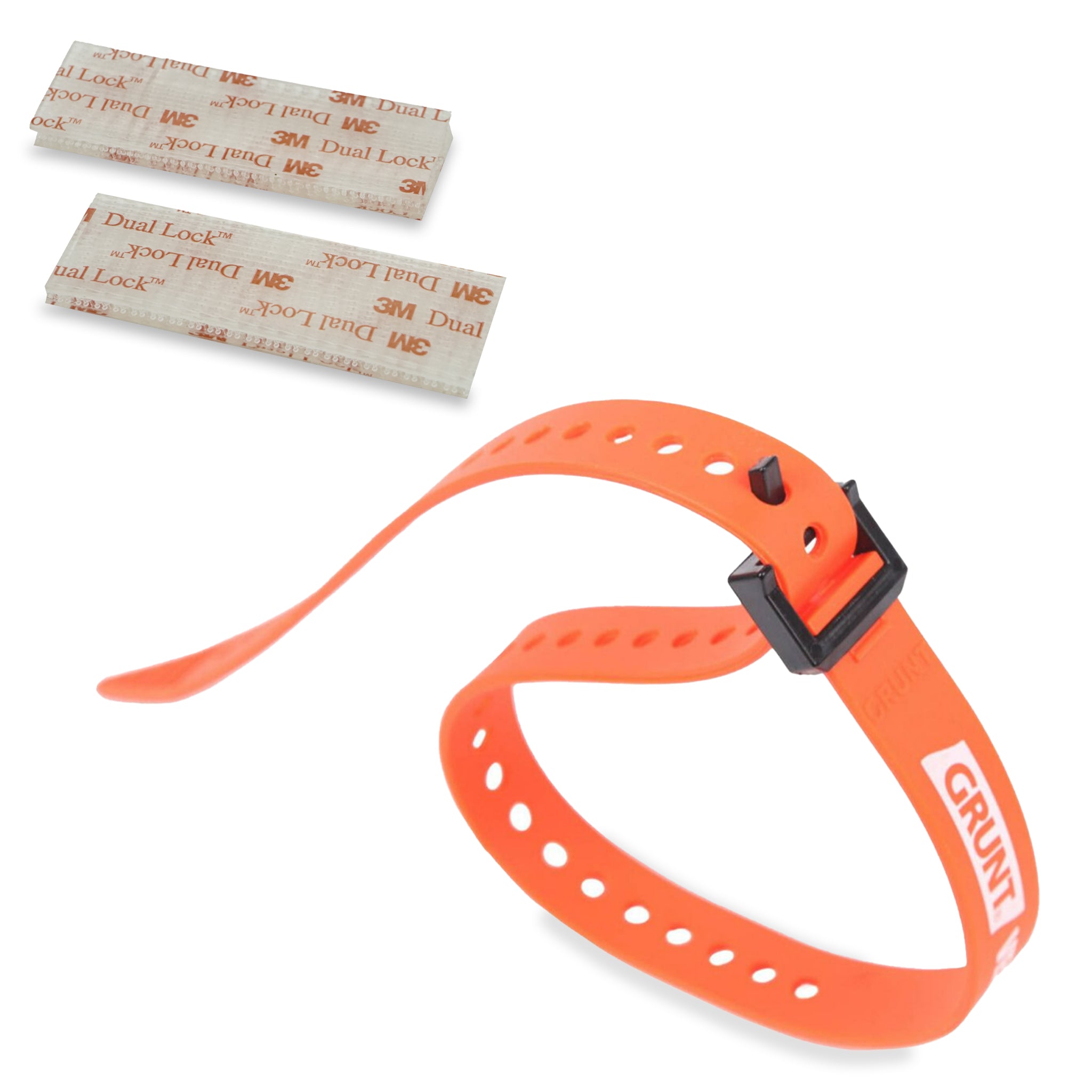 Foil Drive Rubber Strap and 3M Dual Lock