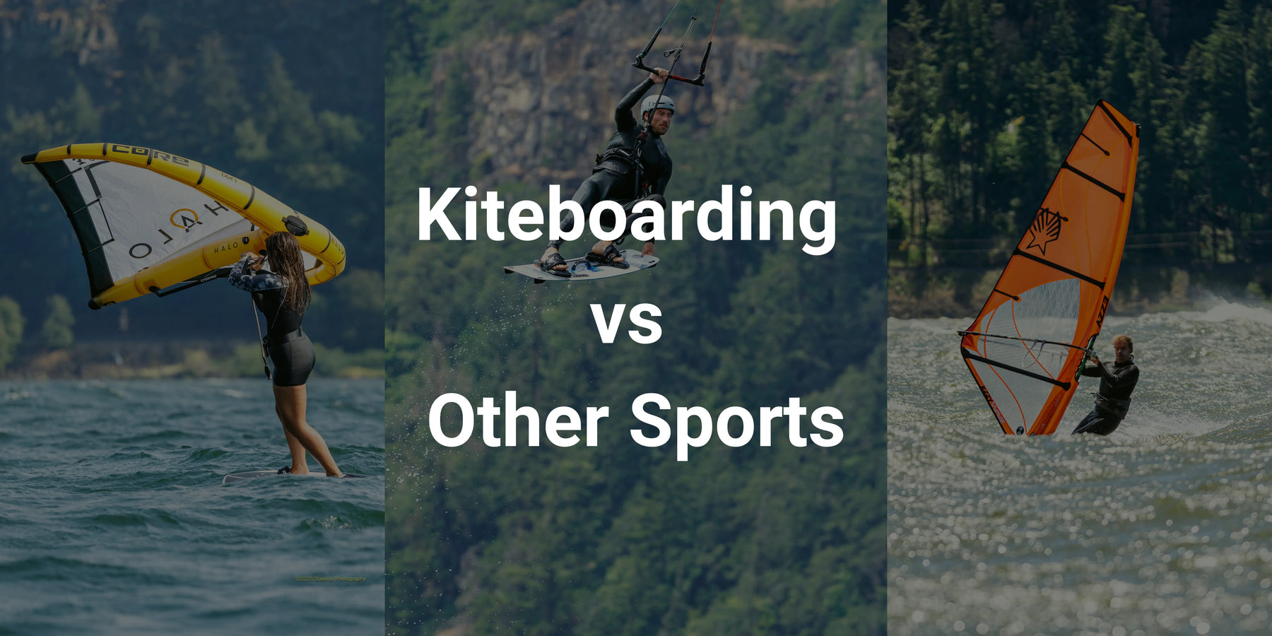 Kiteboarding vs Other Wind Sports