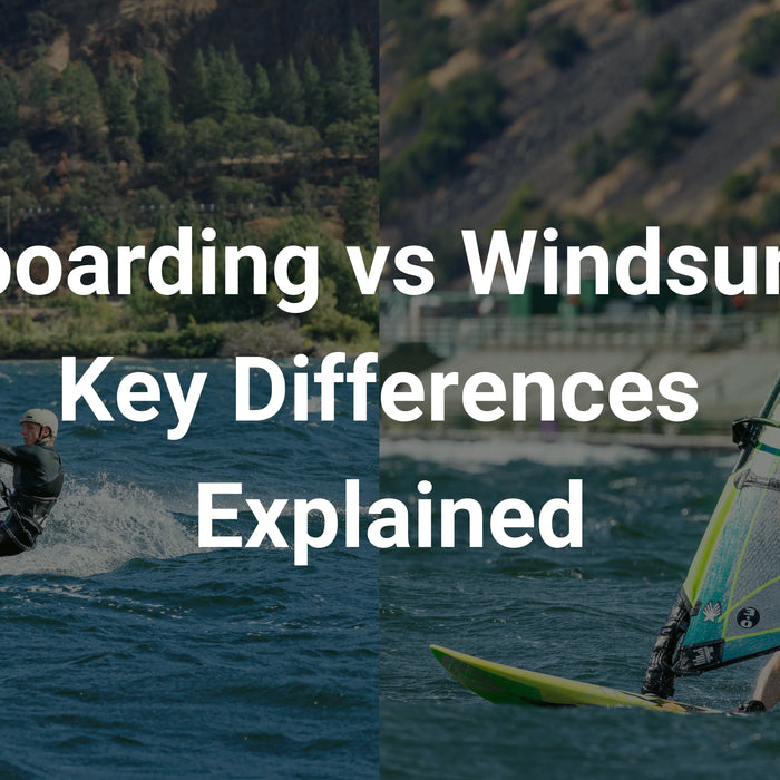 Kiteboarding vs Windsurfing
