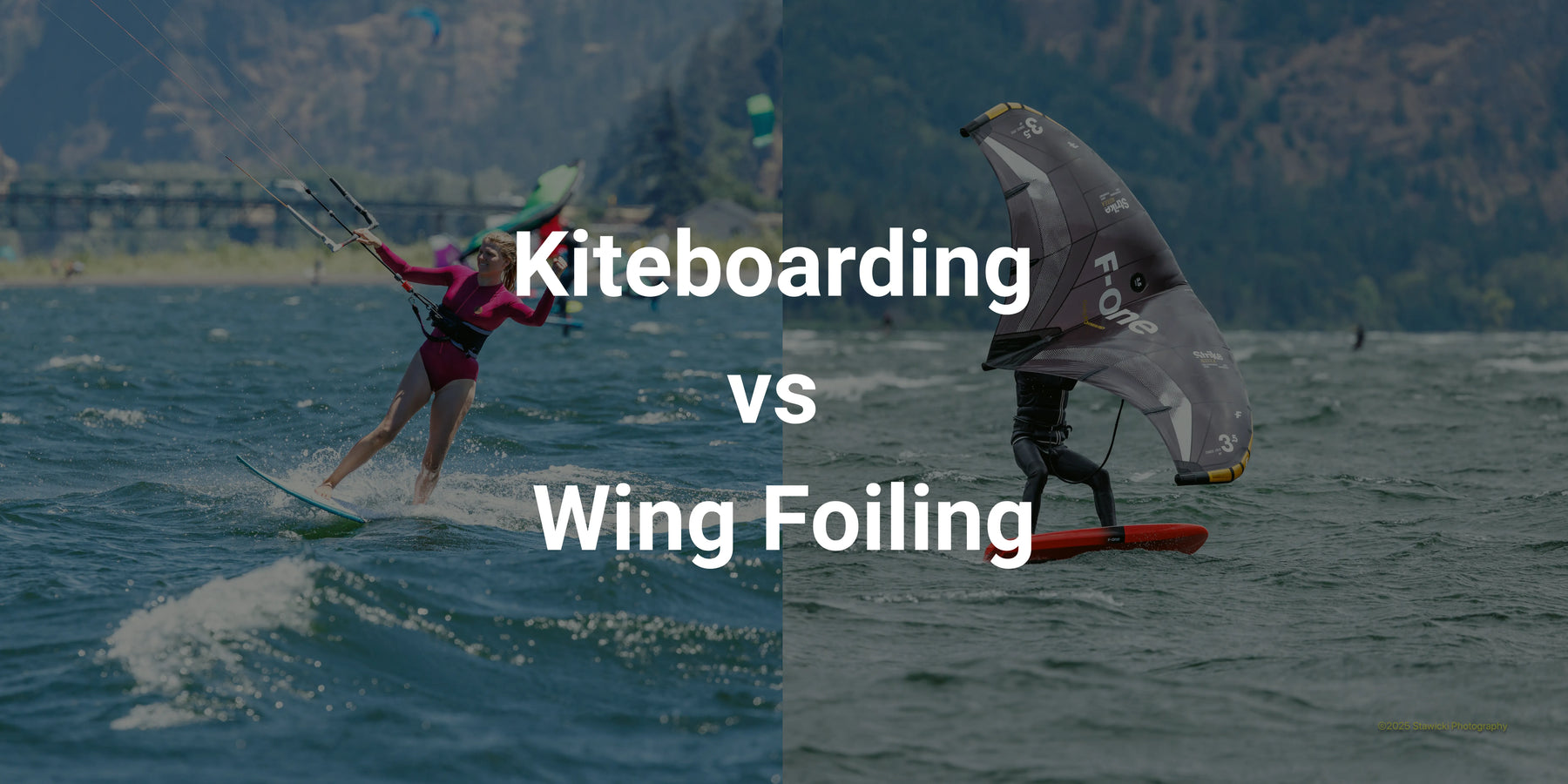 Kiteboarding vs Wing Foiling