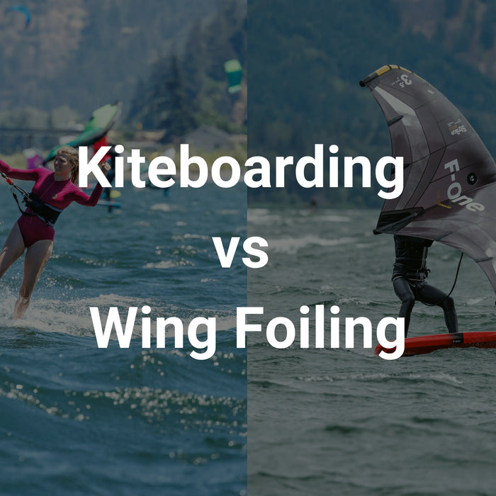 Kiteboarding vs Wing Foiling