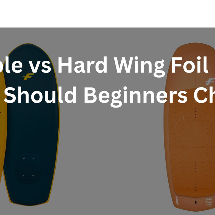 Inflatable vs Hard Wing Foil Boards: Which Is Better for Beginners?
