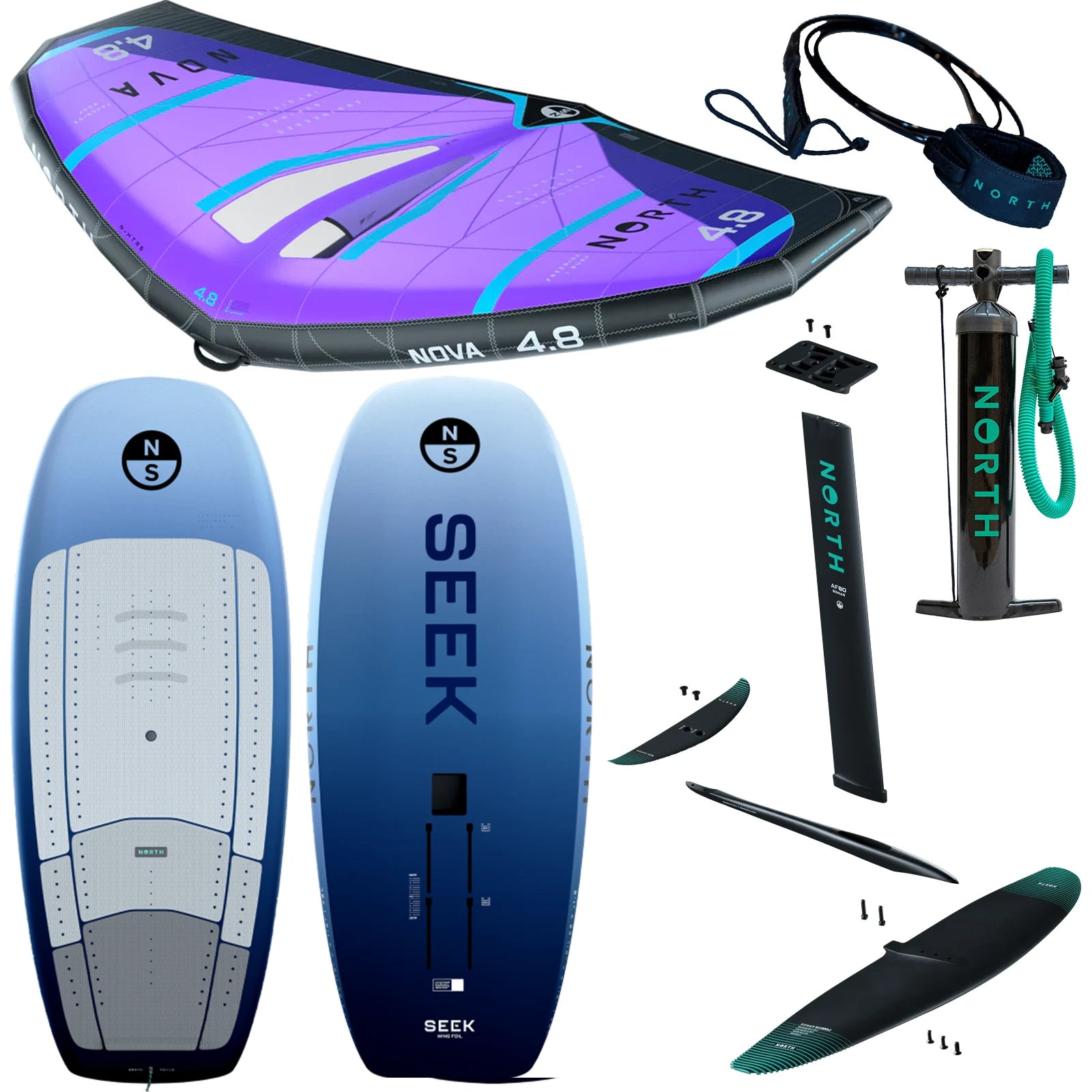 North Freeride Value Wing Foil Package