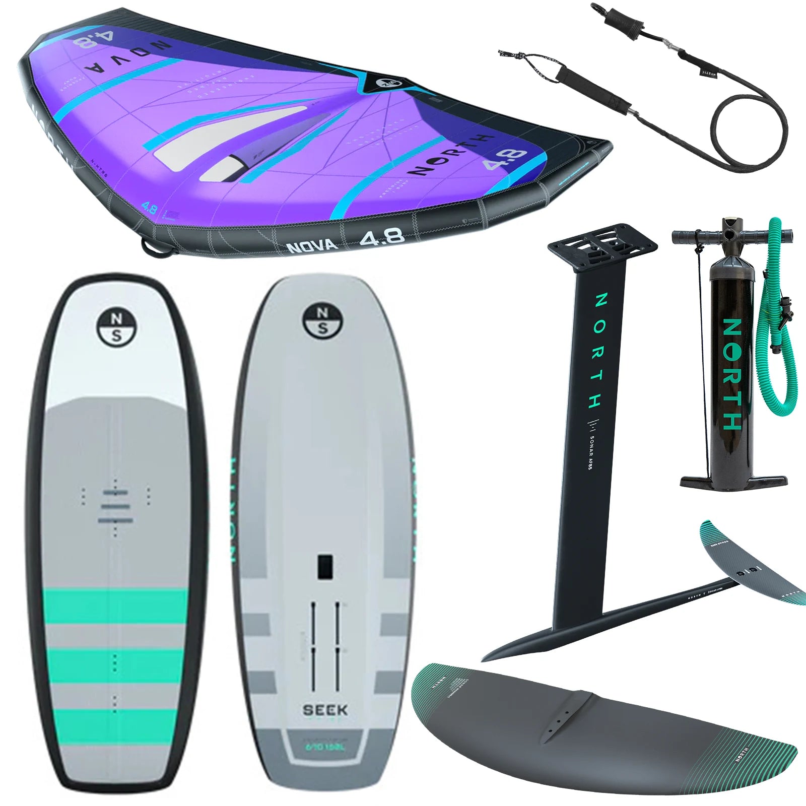 North XL Beginner Wing Foil Package