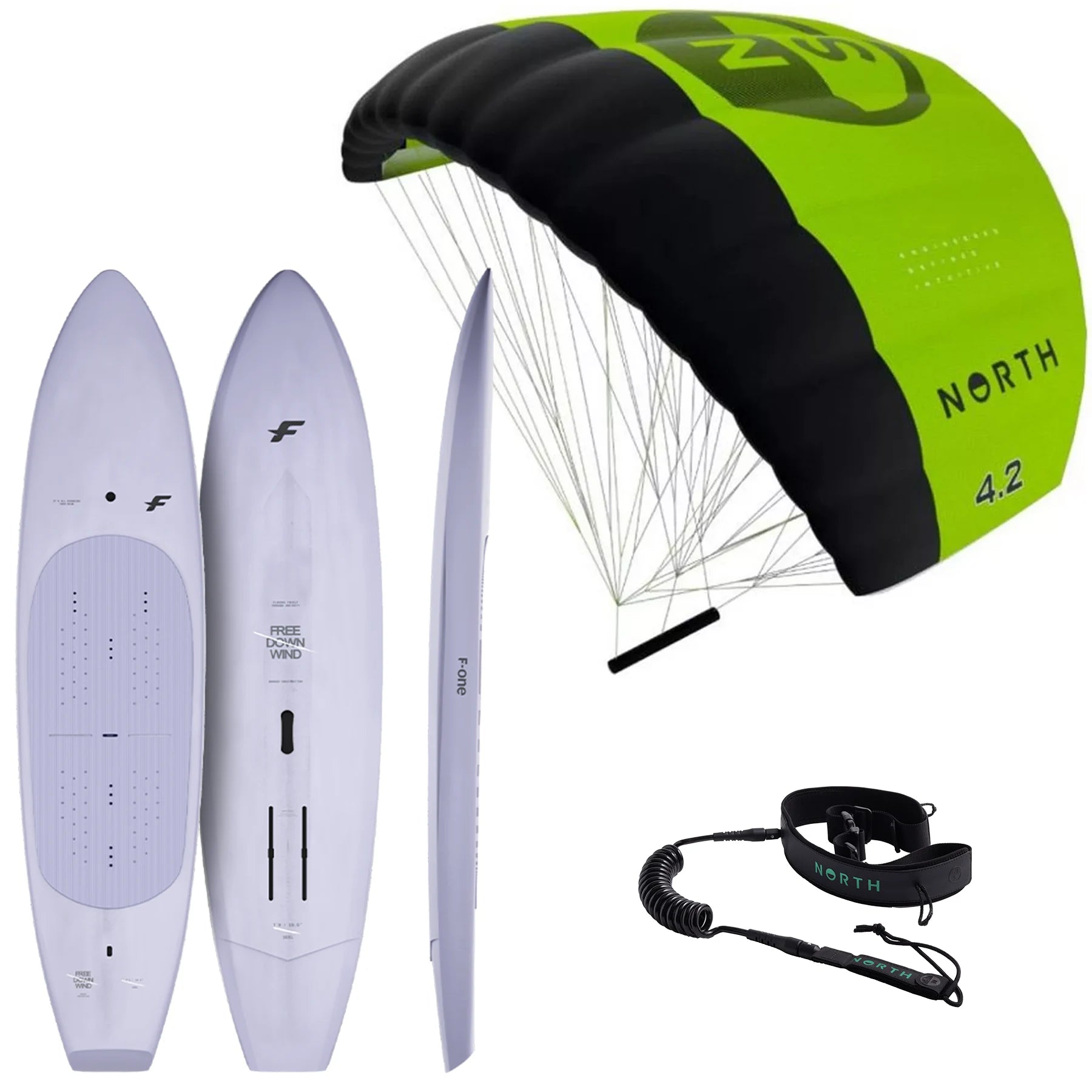 2026 North Ranger + F-One Rocket Free DW Parawing & Board Package