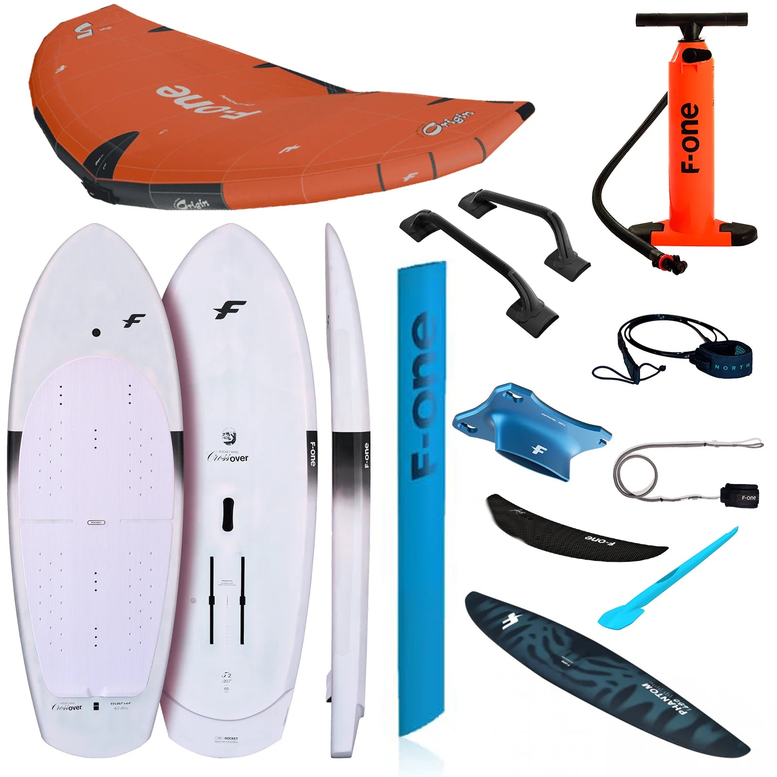 F-One Crossover Freeride Wing Foil Package