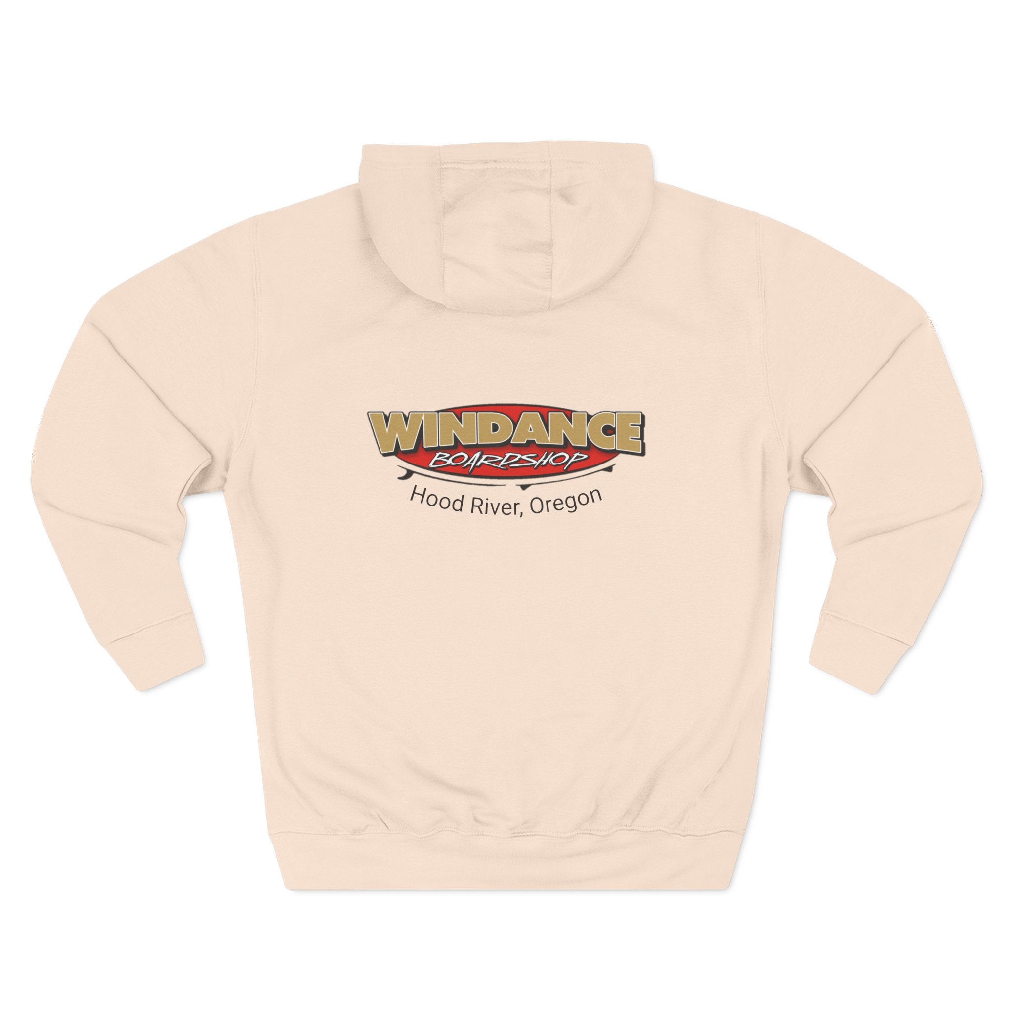 Windance Boardshop Fleece Hoodie — Hood River, Oregon Hoodie