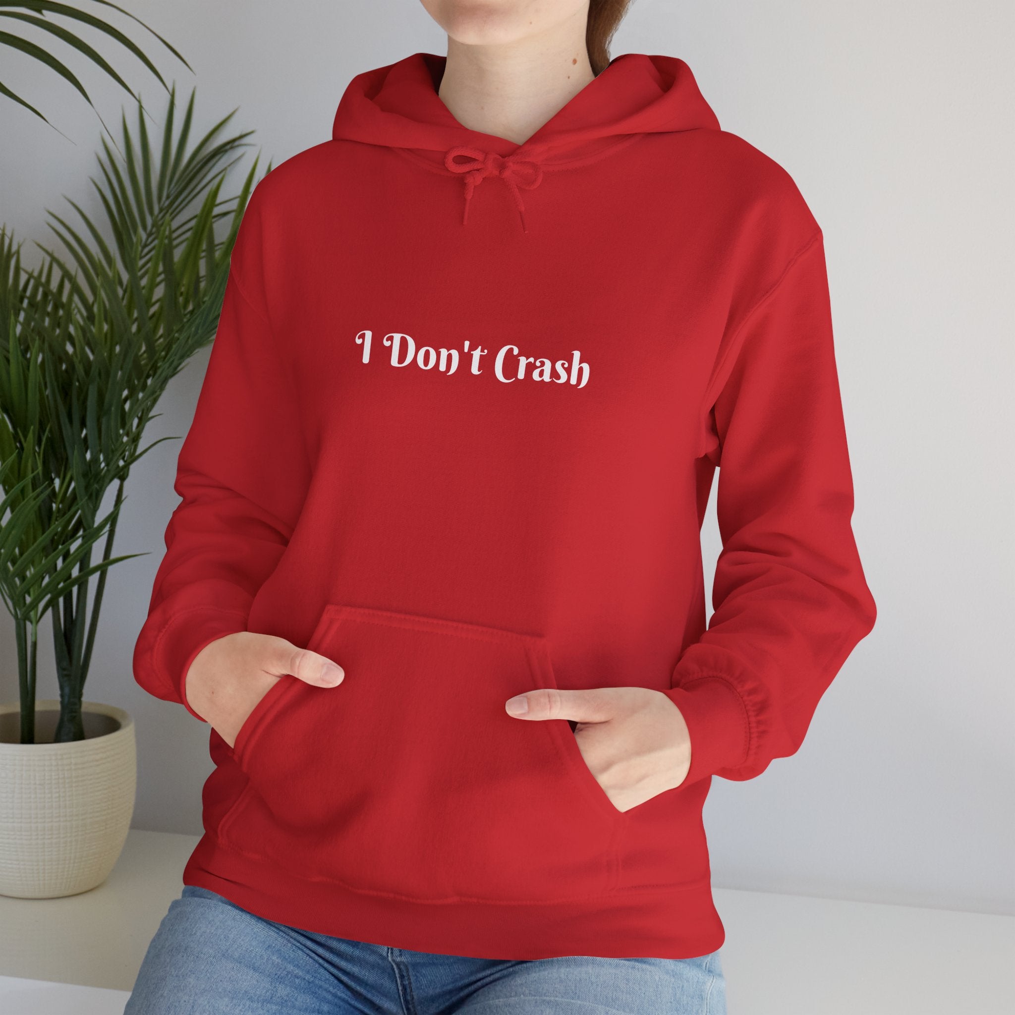 "I don't crash. I perform surprise water quality inspections." Hoodie — Funny Watersports Sweatshirt