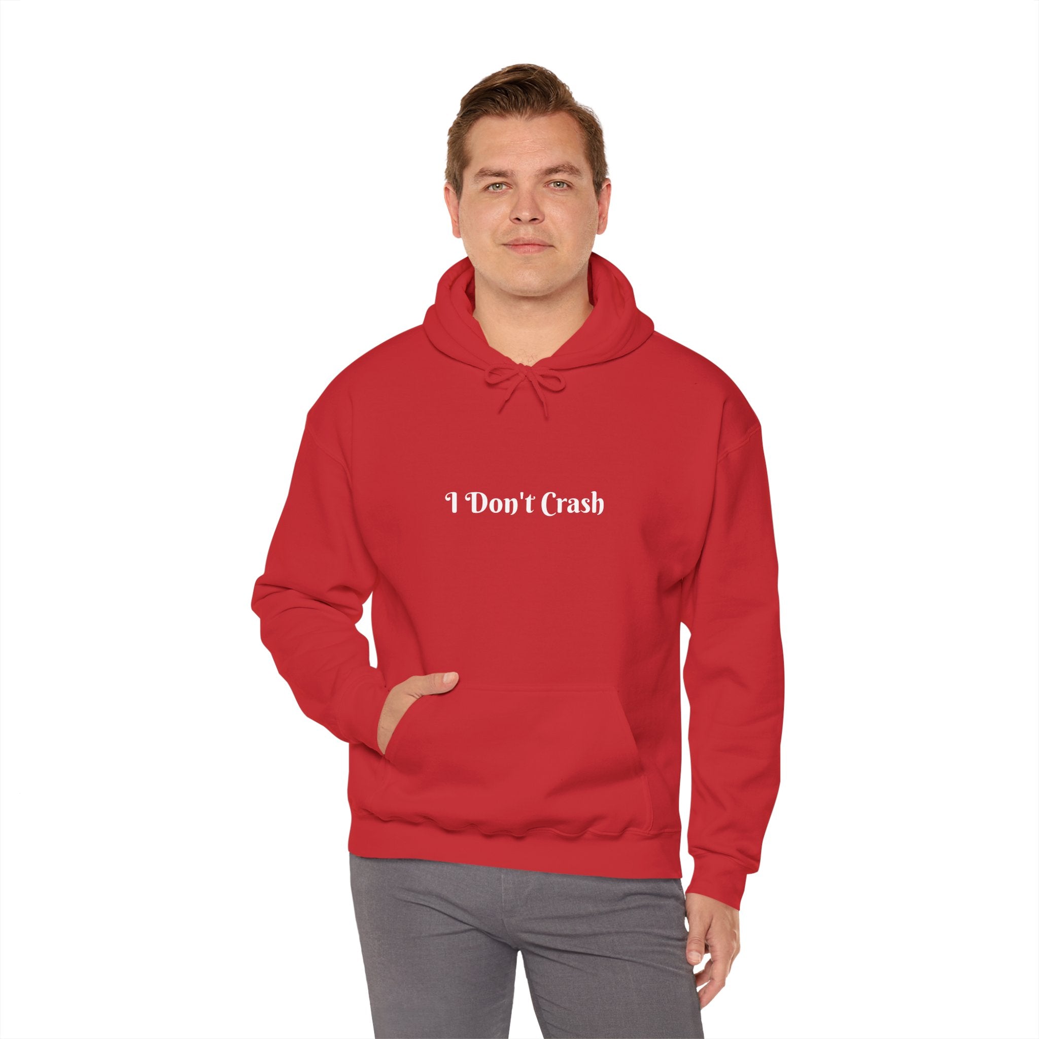 "I don't crash. I perform surprise water quality inspections." Hoodie — Funny Watersports Sweatshirt
