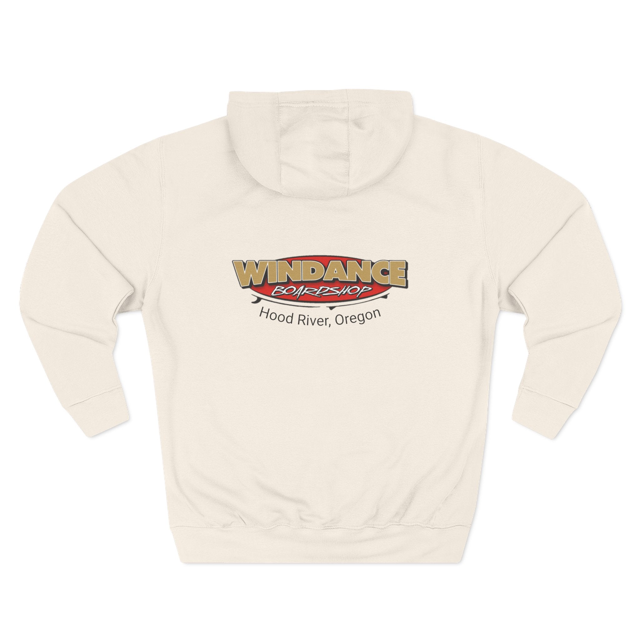 Windance Boardshop Fleece Hoodie — Hood River, Oregon Hoodie