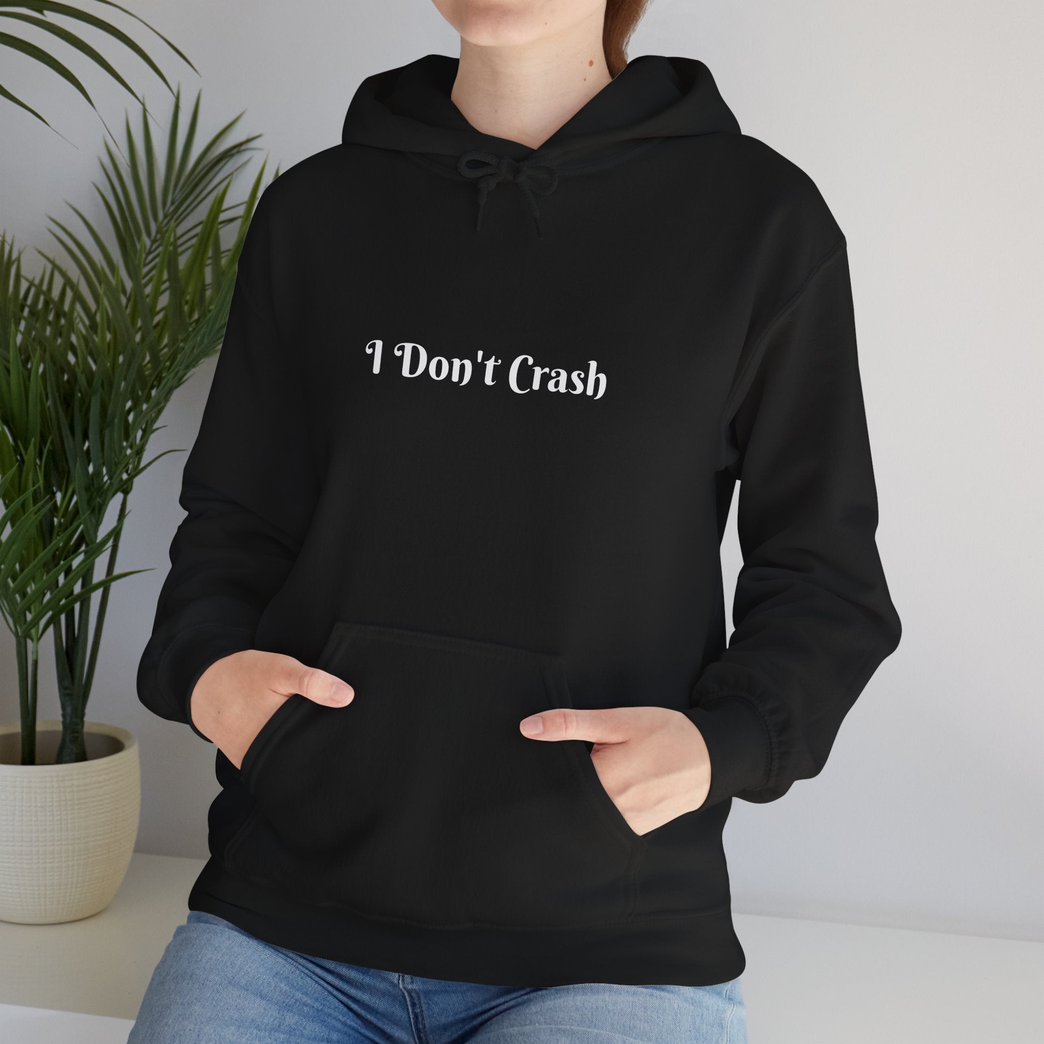 "I don't crash. I perform surprise water quality inspections." Hoodie — Funny Watersports Sweatshirt