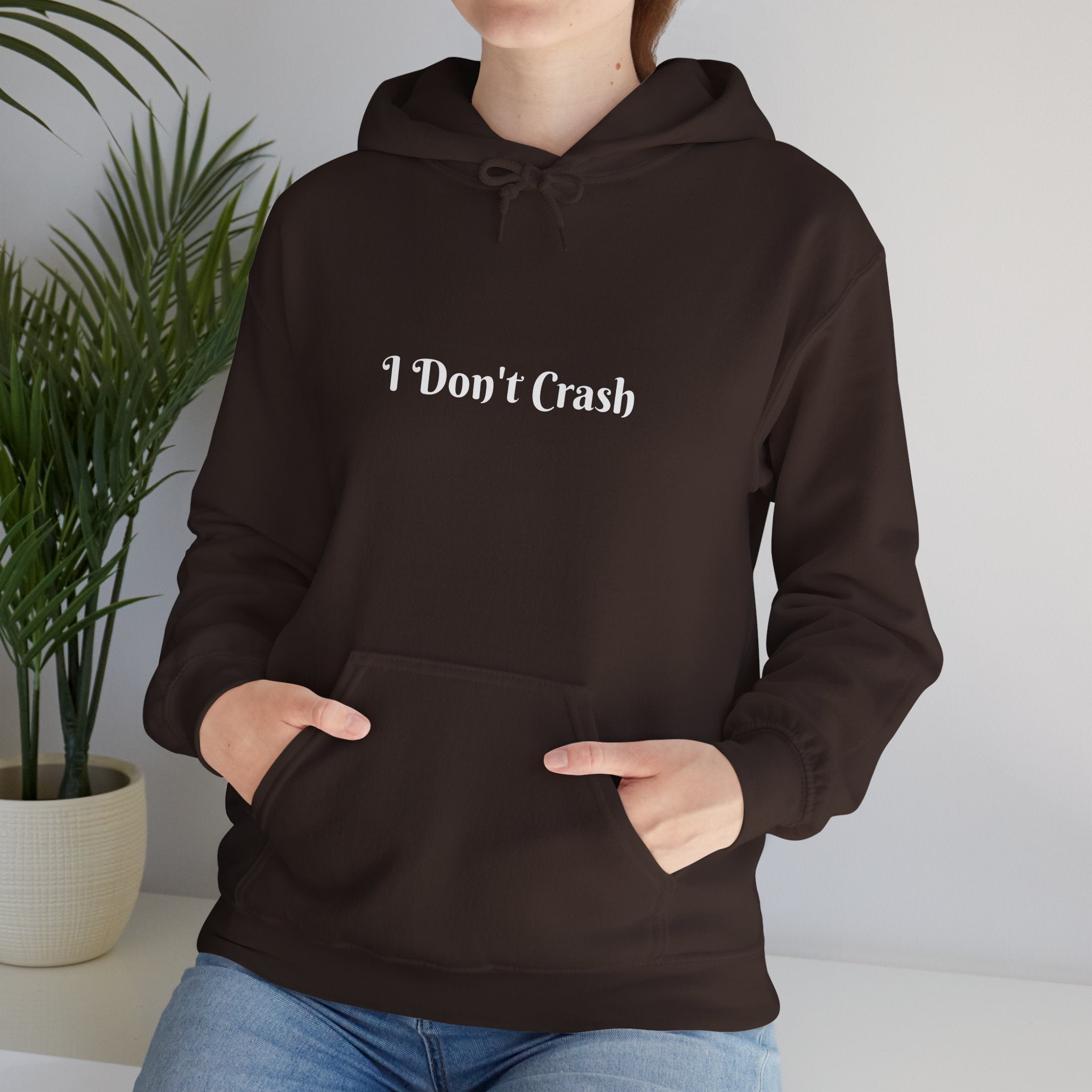 "I don't crash. I perform surprise water quality inspections." Hoodie — Funny Watersports Sweatshirt