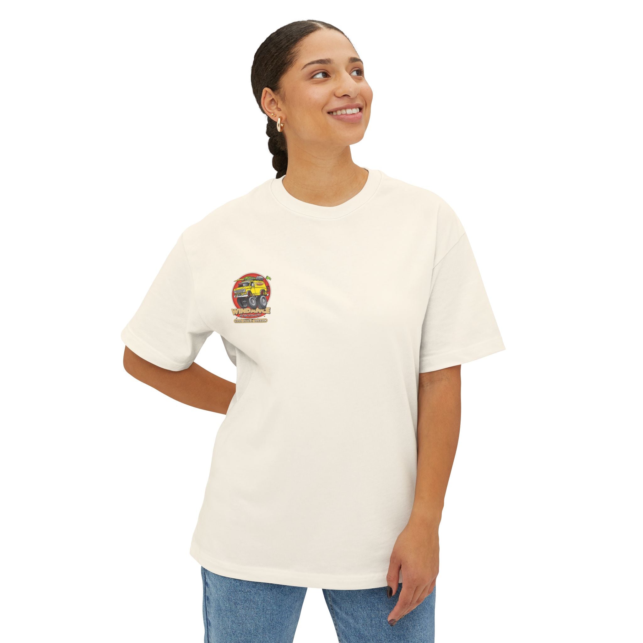 “Been Foiling Longer Than Jesus Has Been On Water” Oversized Boxy T-Shirt