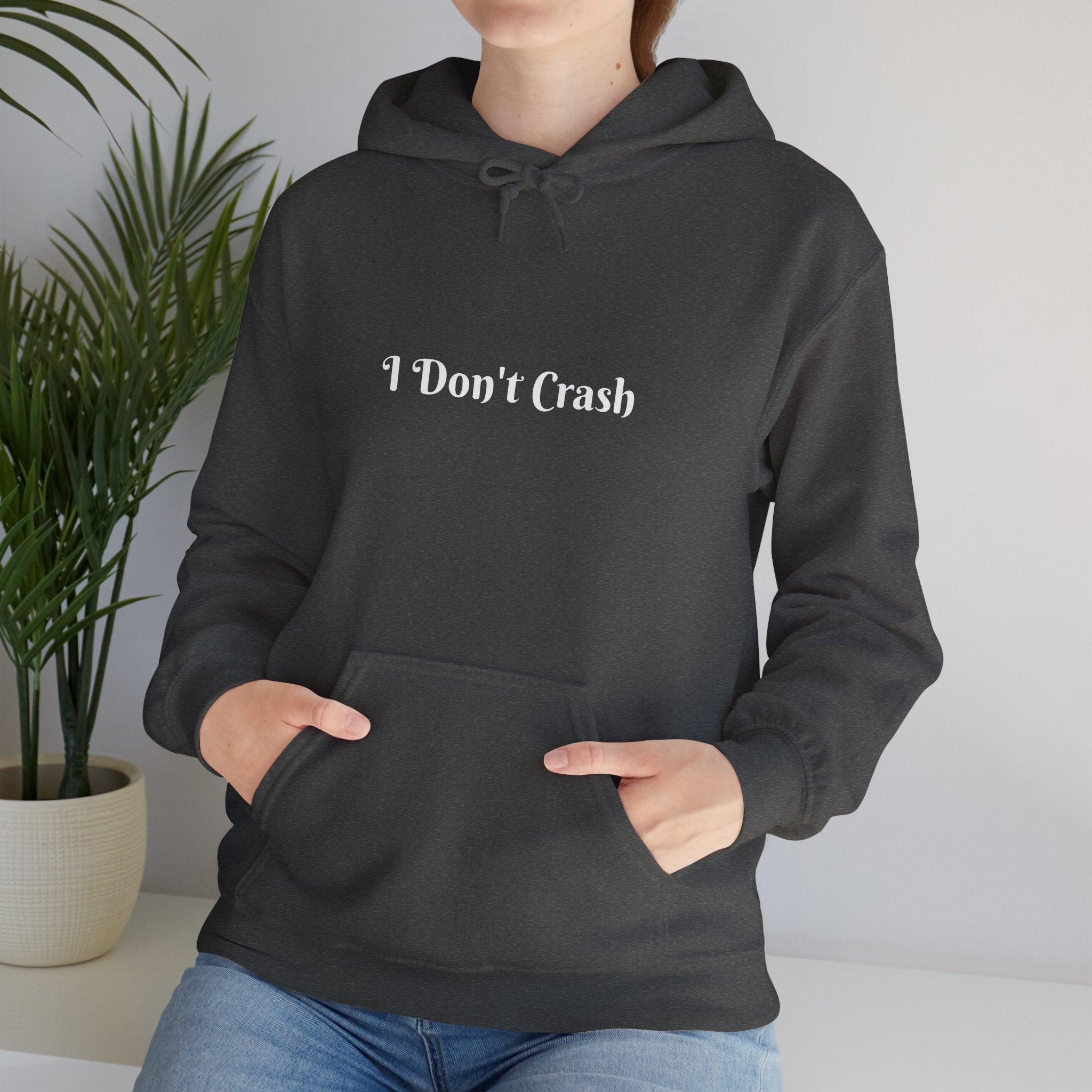 "I don't crash. I perform surprise water quality inspections." Hoodie — Funny Watersports Sweatshirt