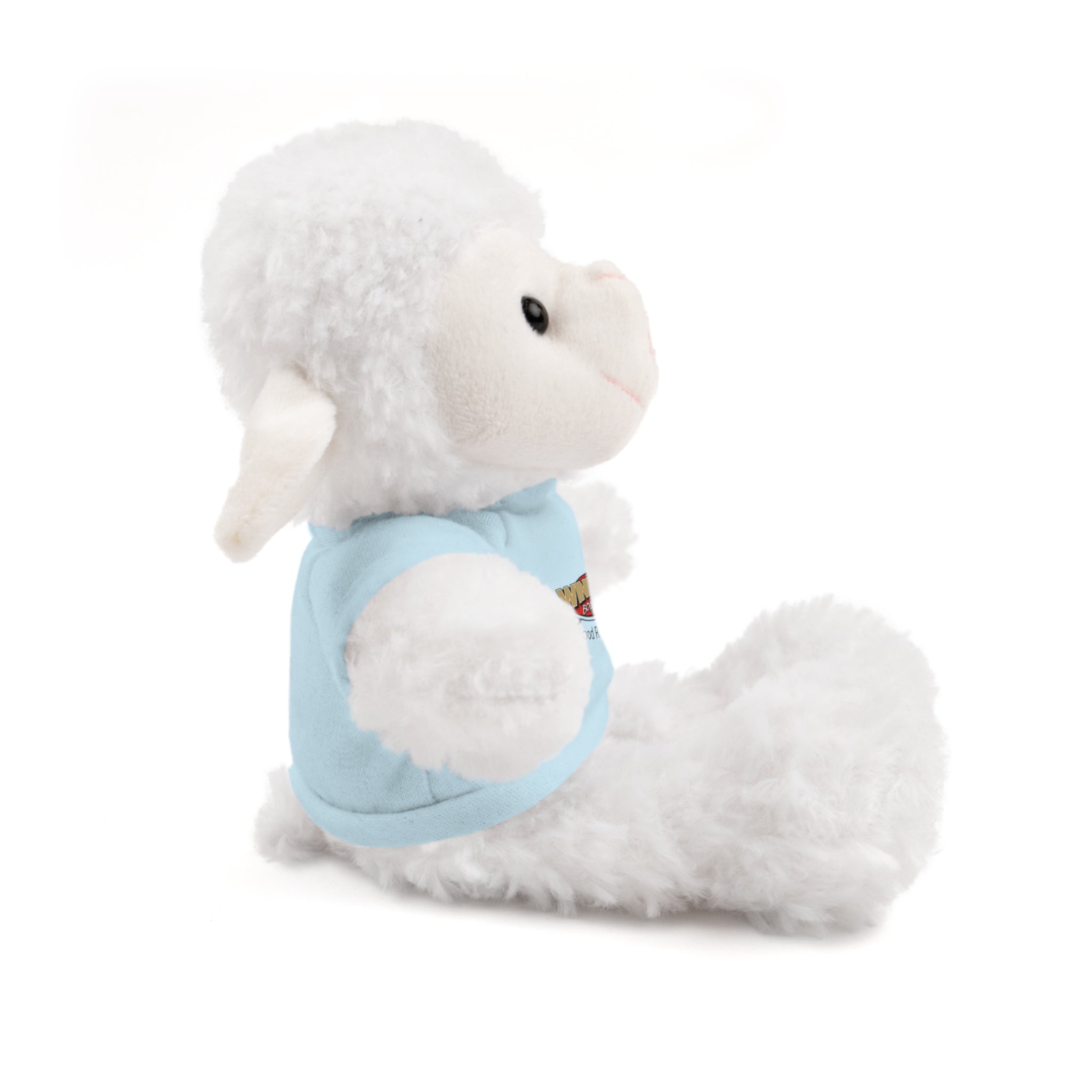 Plush Teddy with Windance Logo Tee — Hood River, Oregon Souvenir Stuffed Animal