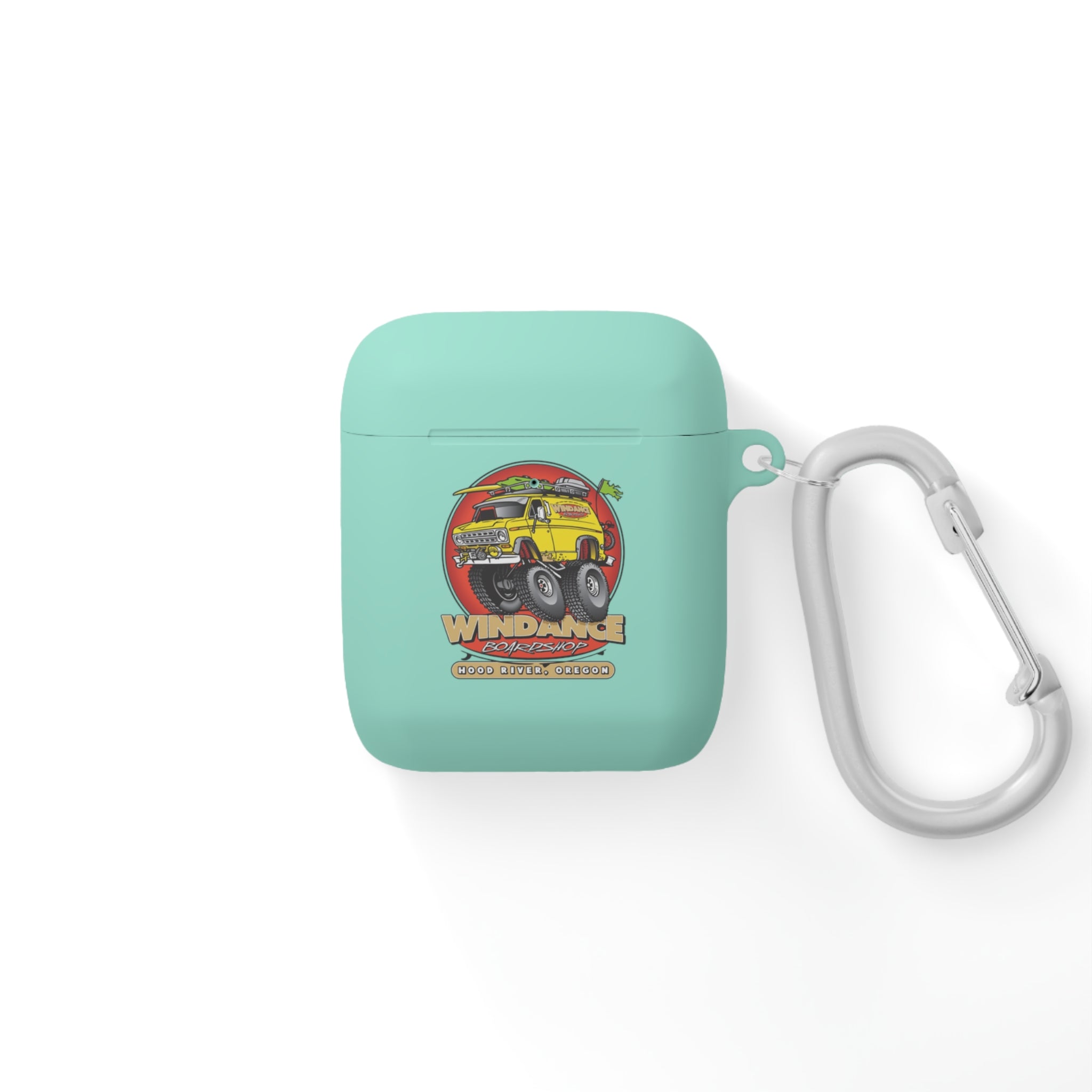 Windance Boardshop Yellow Monster Van AirPods Case