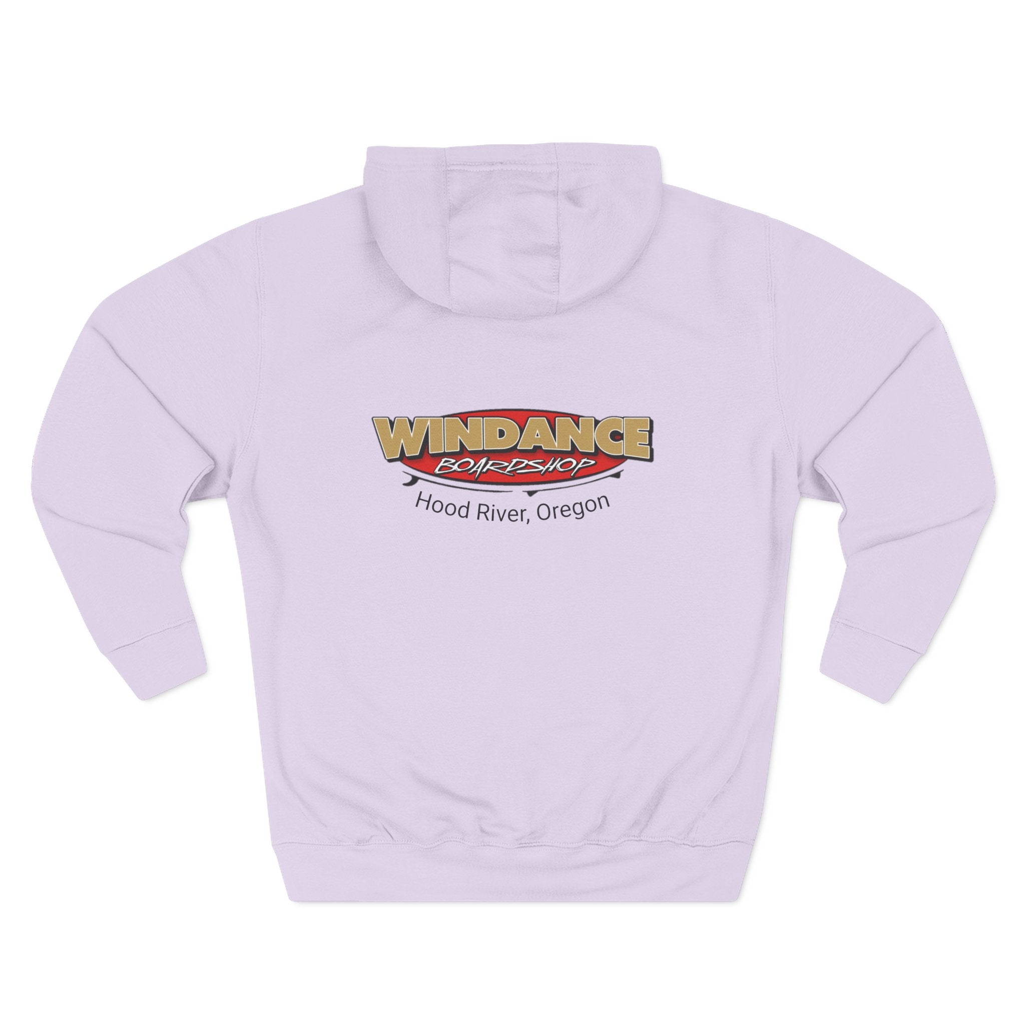 Windance Boardshop Fleece Hoodie — Hood River, Oregon Hoodie