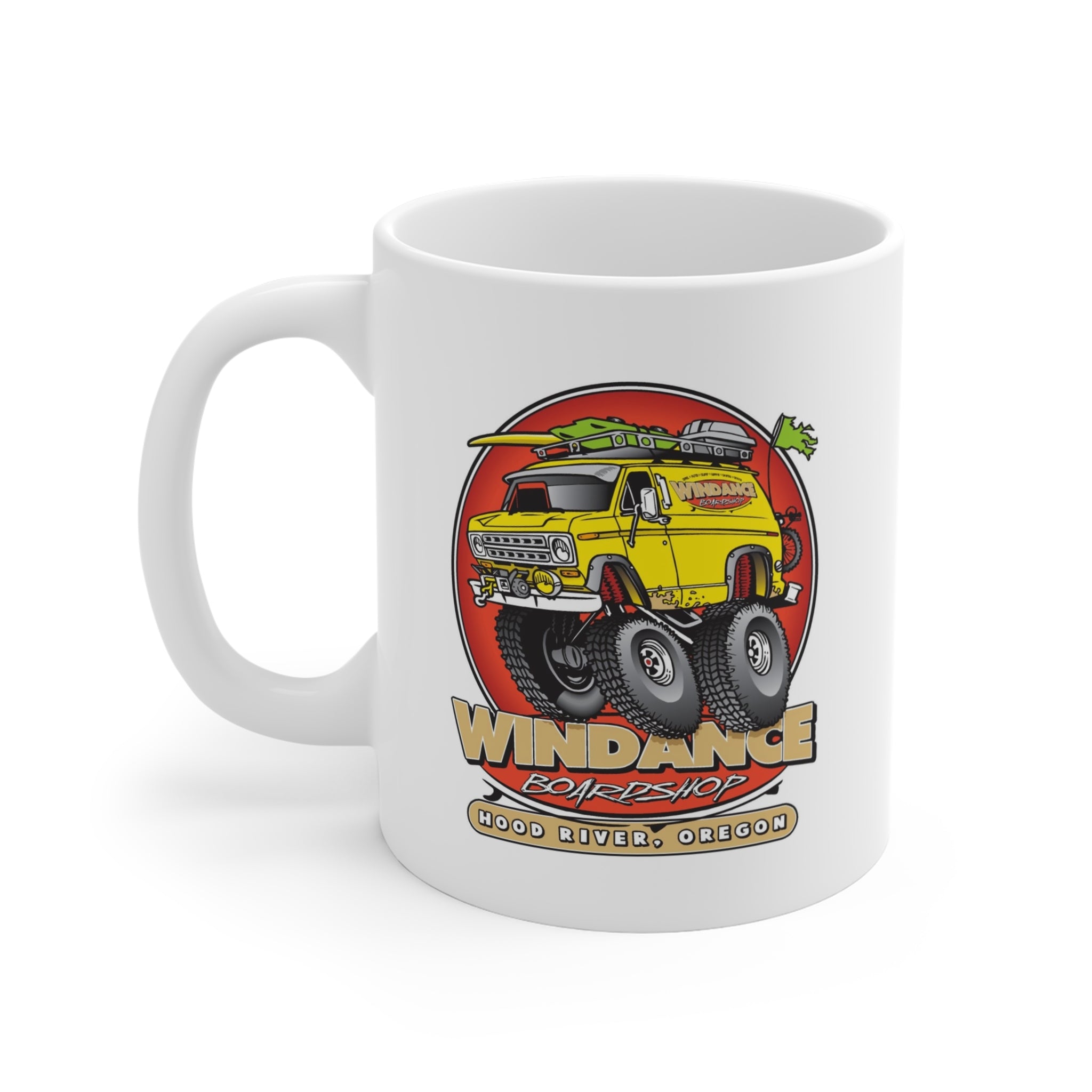 Windance Van Mug — Retro Surf Van Coffee Cup (11oz)