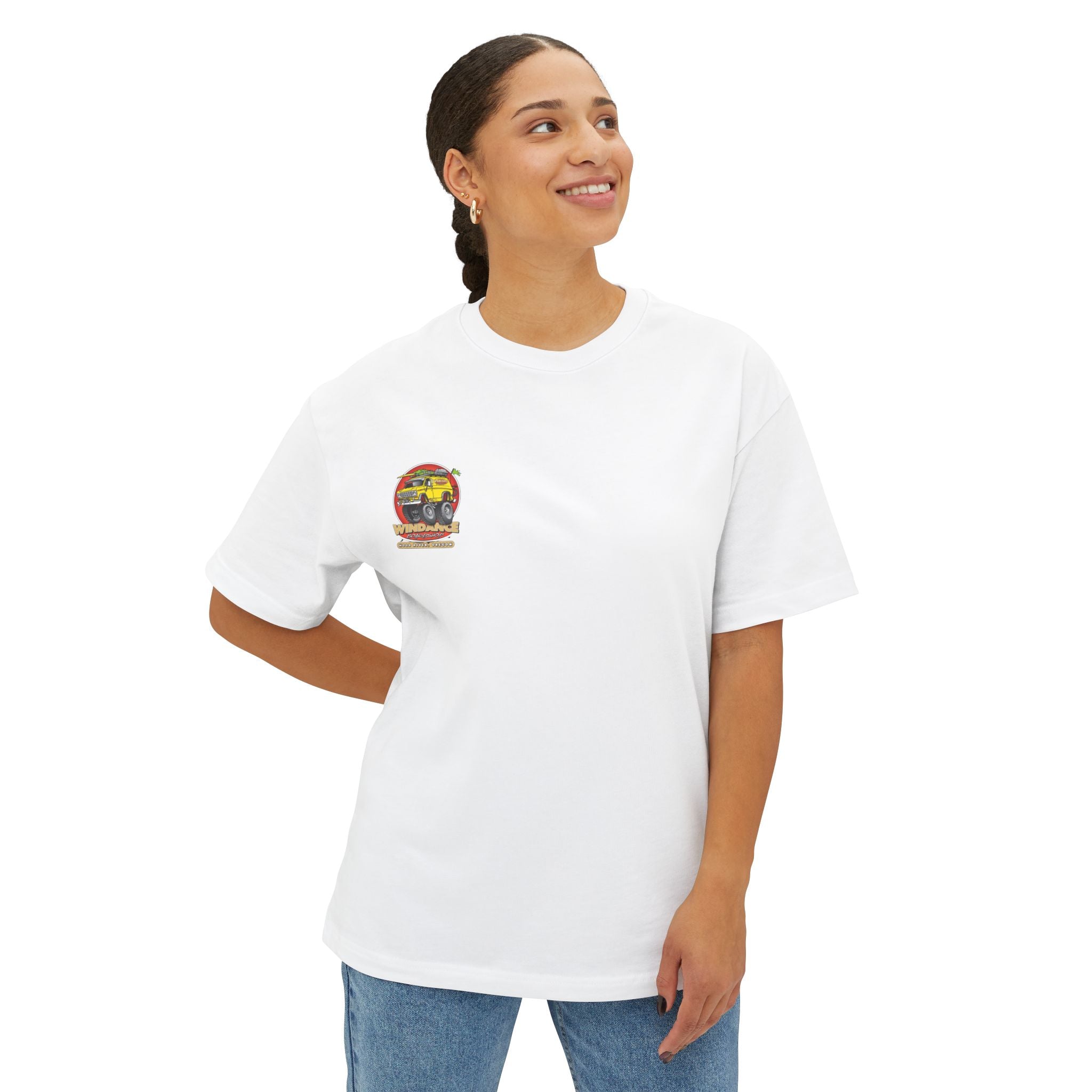 “Been Foiling Longer Than Jesus Has Been On Water” Oversized Boxy T-Shirt