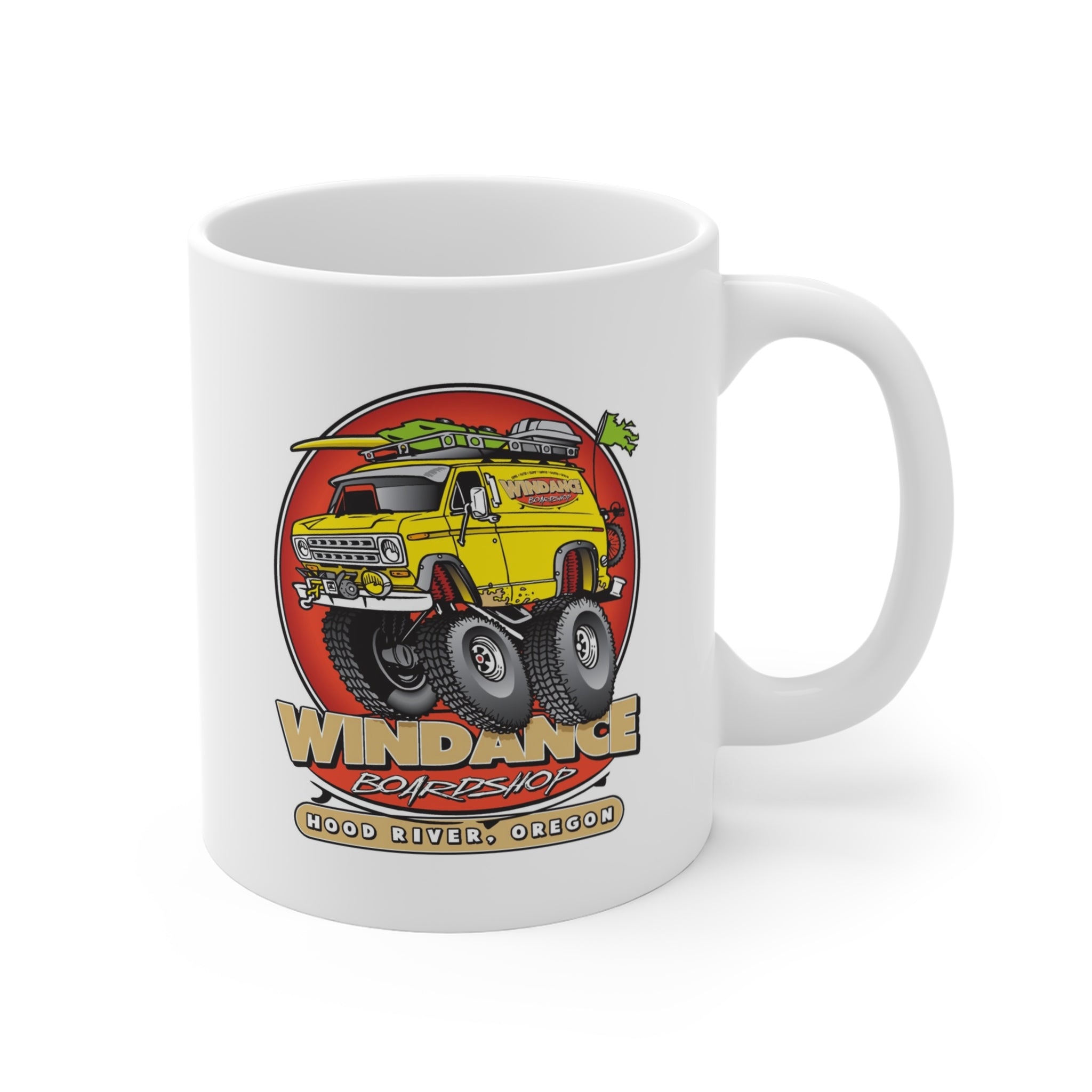 Windance Van Mug — Retro Surf Van Coffee Cup (11oz)
