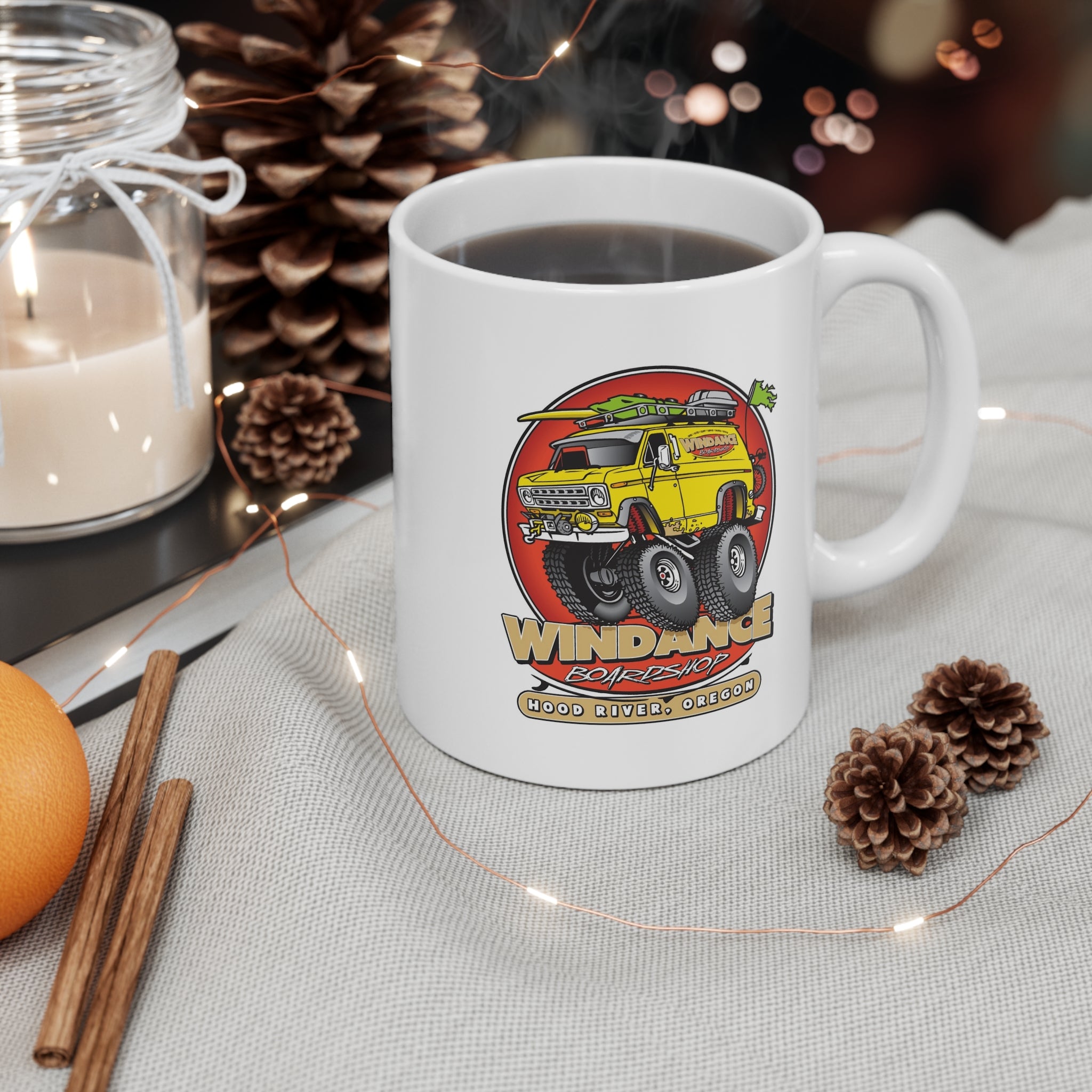Windance Van Mug — Retro Surf Van Coffee Cup (11oz)