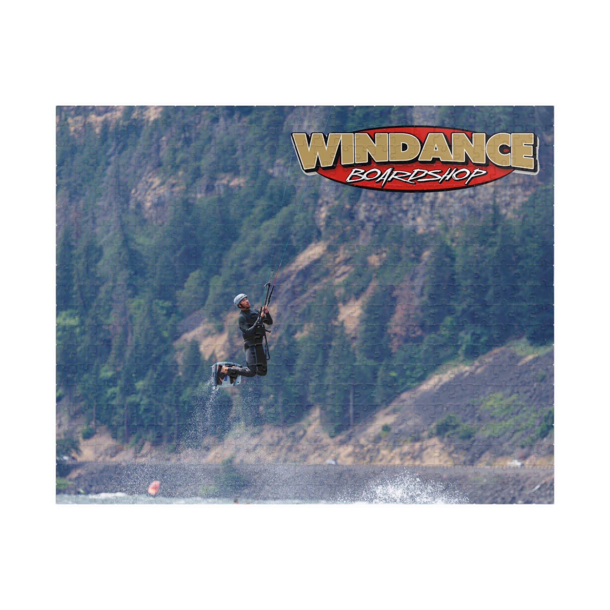 Windance Kitesurfing Puzzle — Scenic Ocean Kiteboarding Jigsaw (110–1014 pcs)