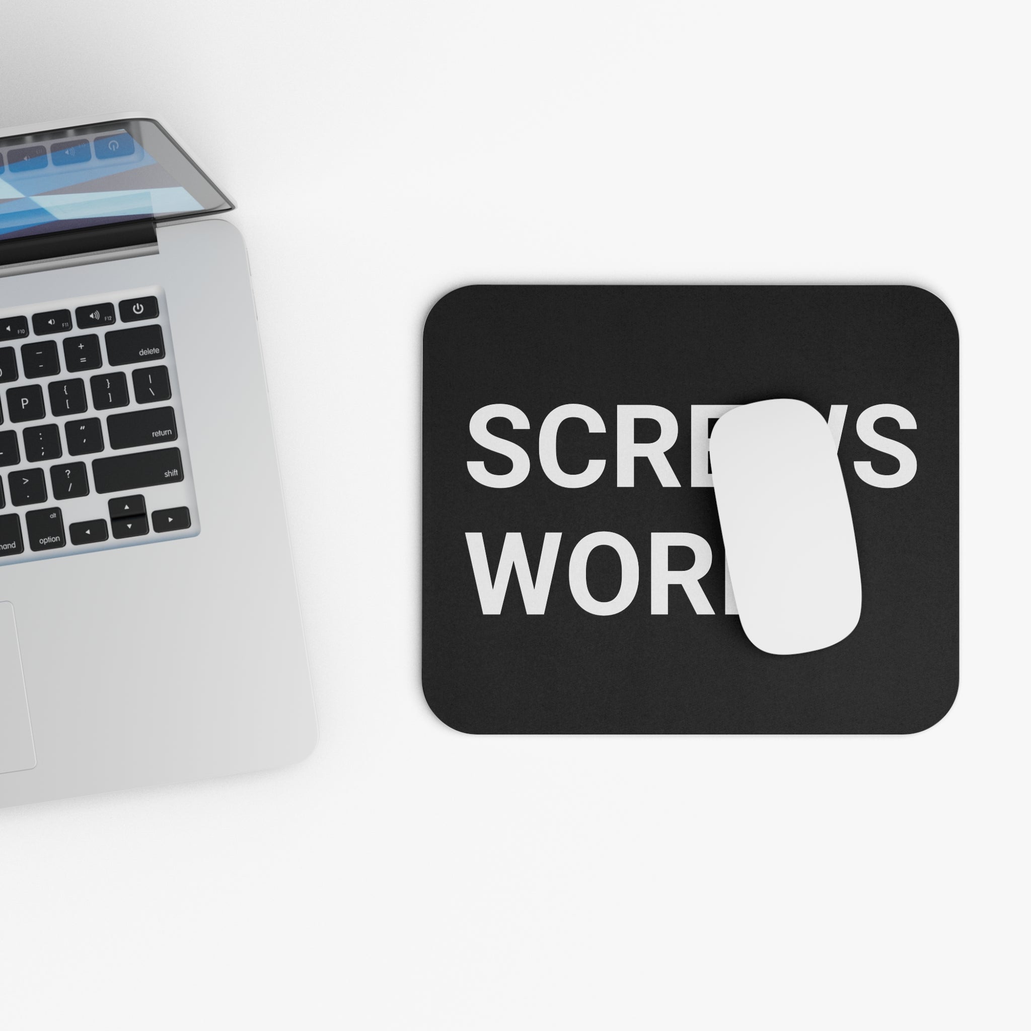 Screws Work Mouse Pad