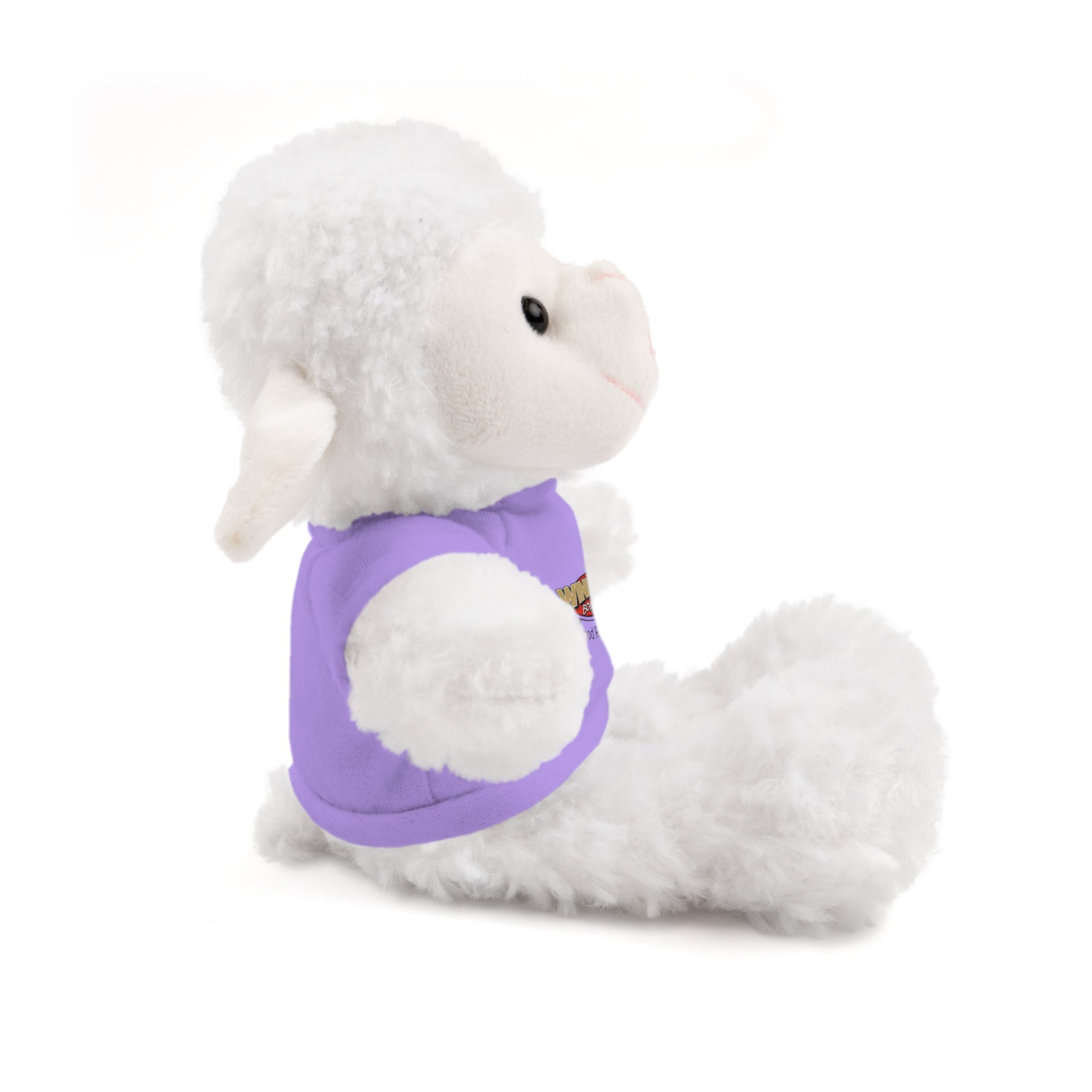 Plush Teddy with Windance Logo Tee — Hood River, Oregon Souvenir Stuffed Animal
