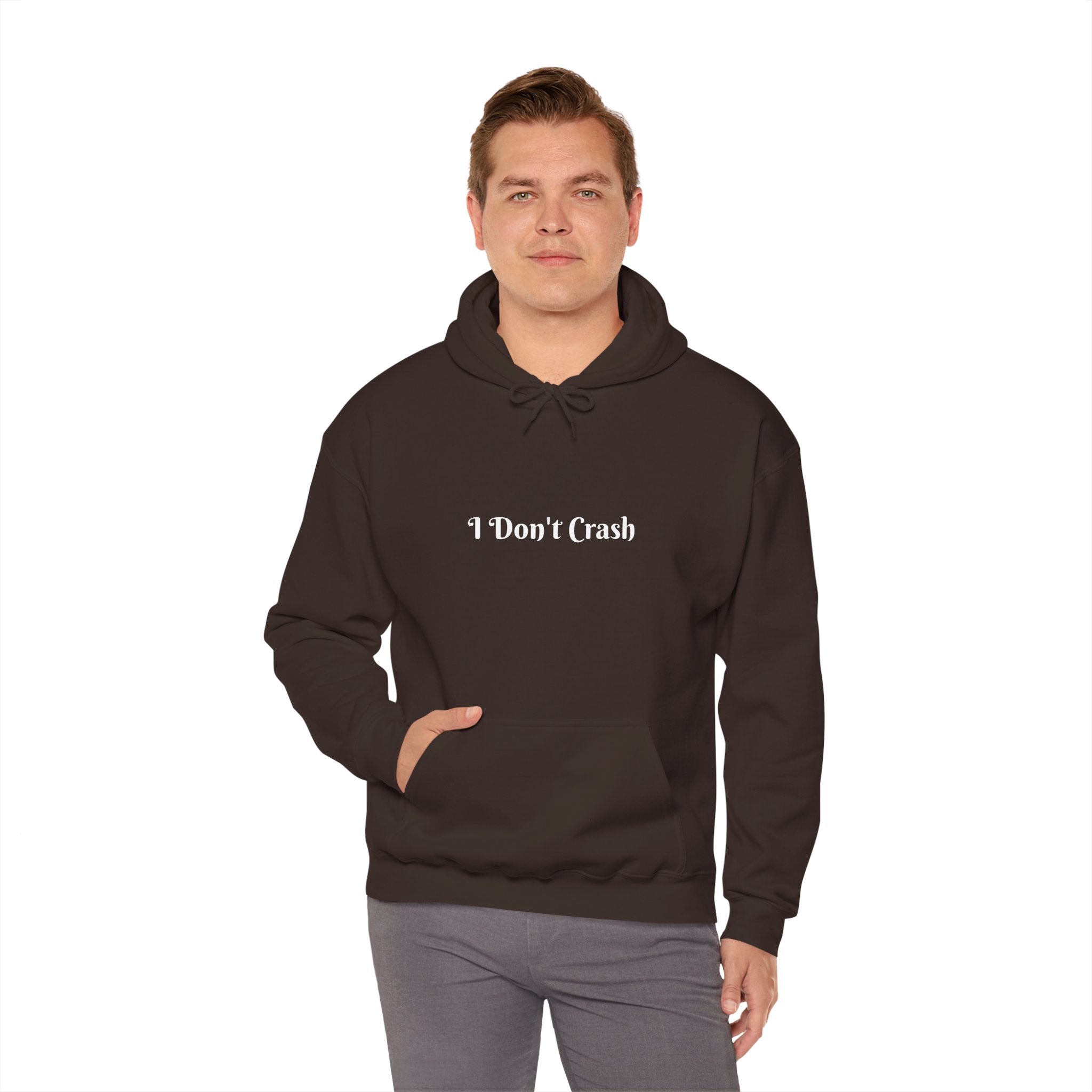 "I don't crash. I perform surprise water quality inspections." Hoodie — Funny Watersports Sweatshirt
