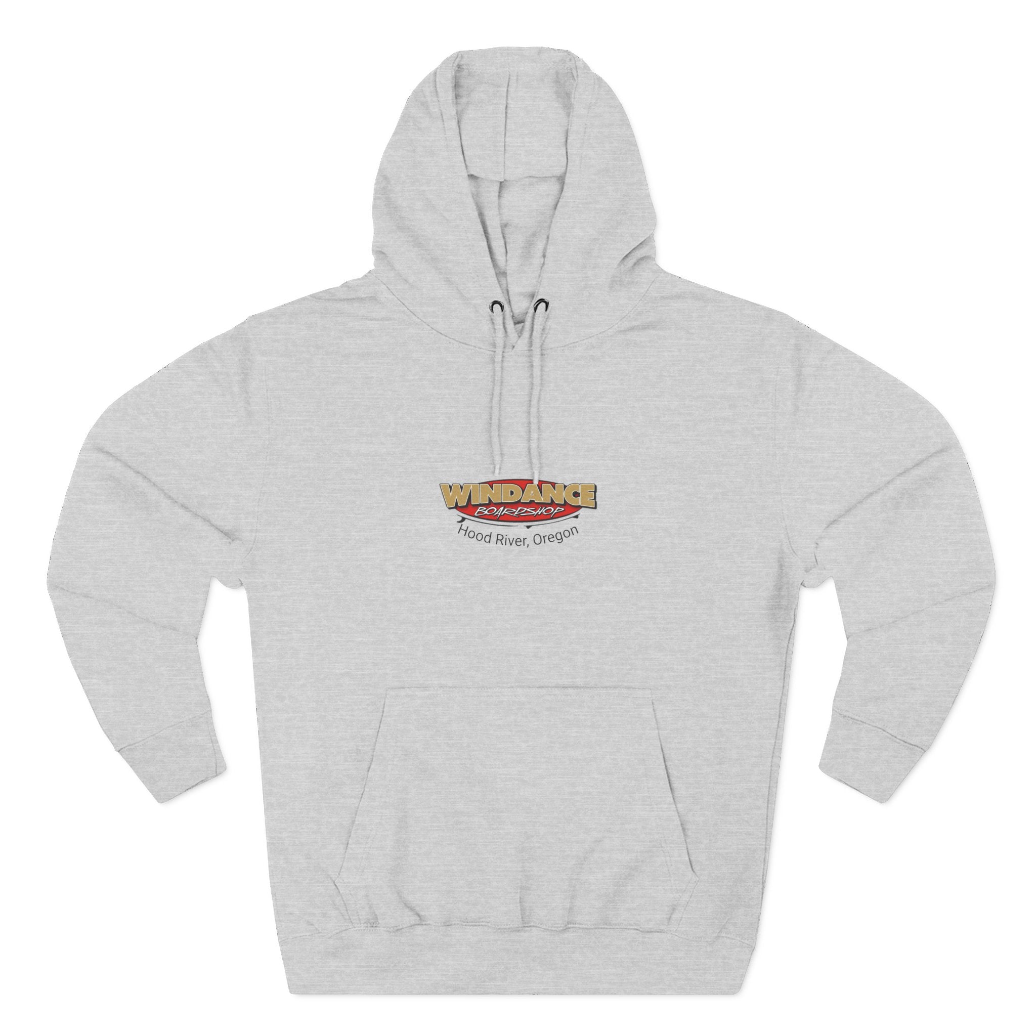 Windance Boardshop Fleece Hoodie — Hood River, Oregon Hoodie