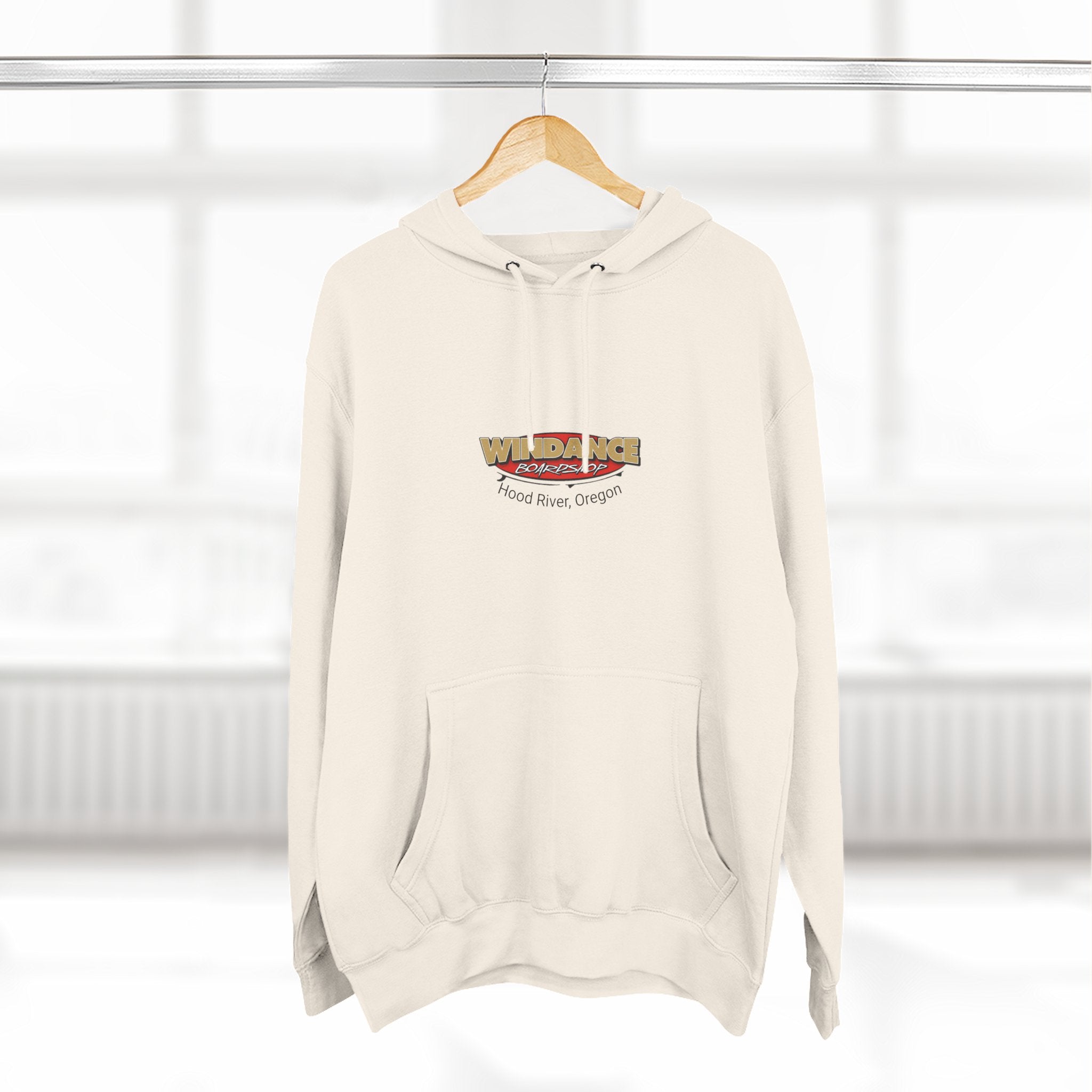 Windance Boardshop Fleece Hoodie — Hood River, Oregon Hoodie