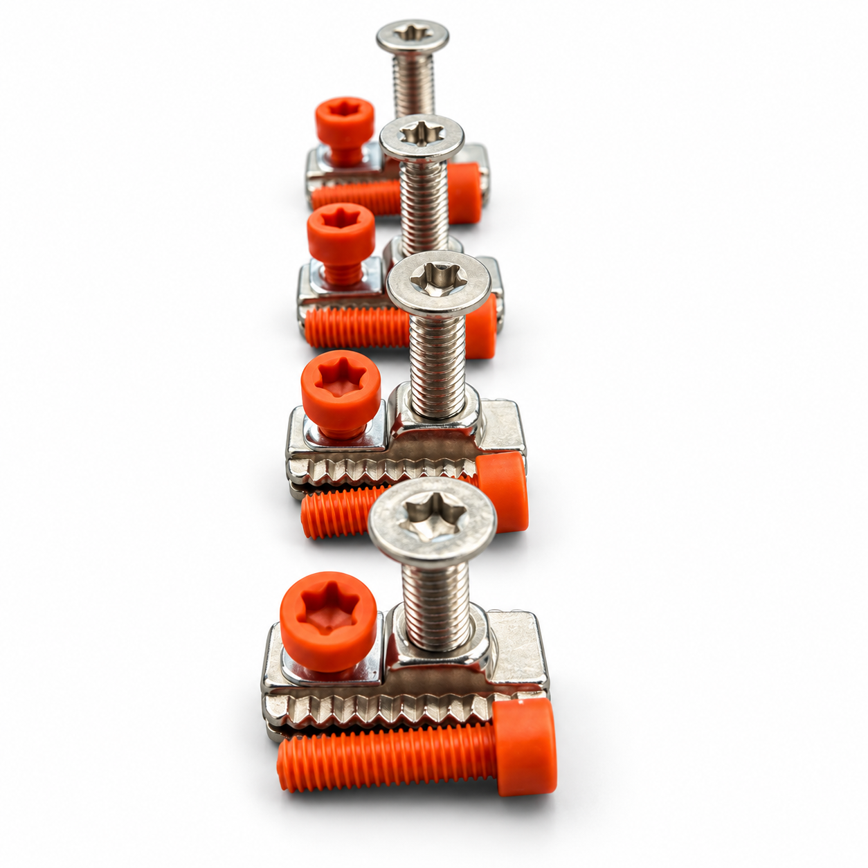 F-ONE Lockable T-Nuts + M6 Torx Screws Bundle
