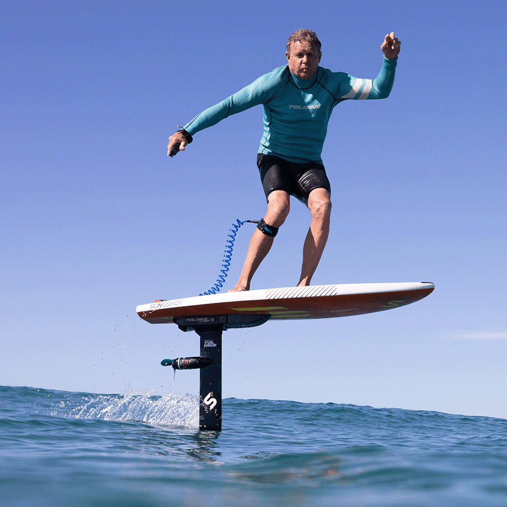 Foil Drive x Slingshot One-Lock V2 Integrated Mast with High Power Motor