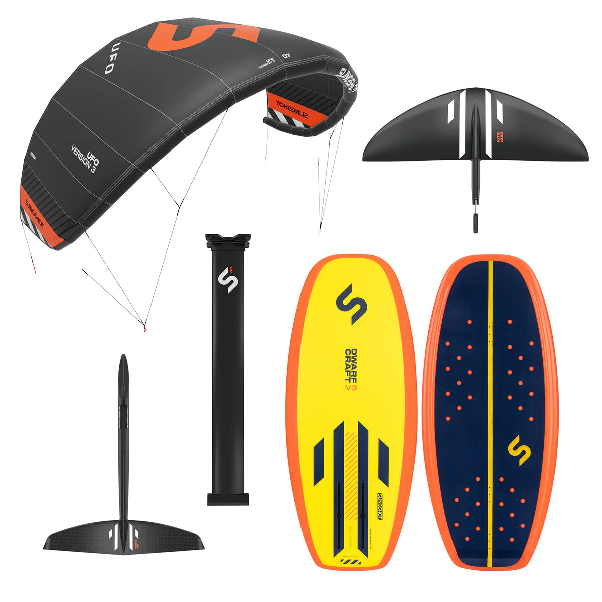 Slingshot One-Lock UFO Kite Foil Package