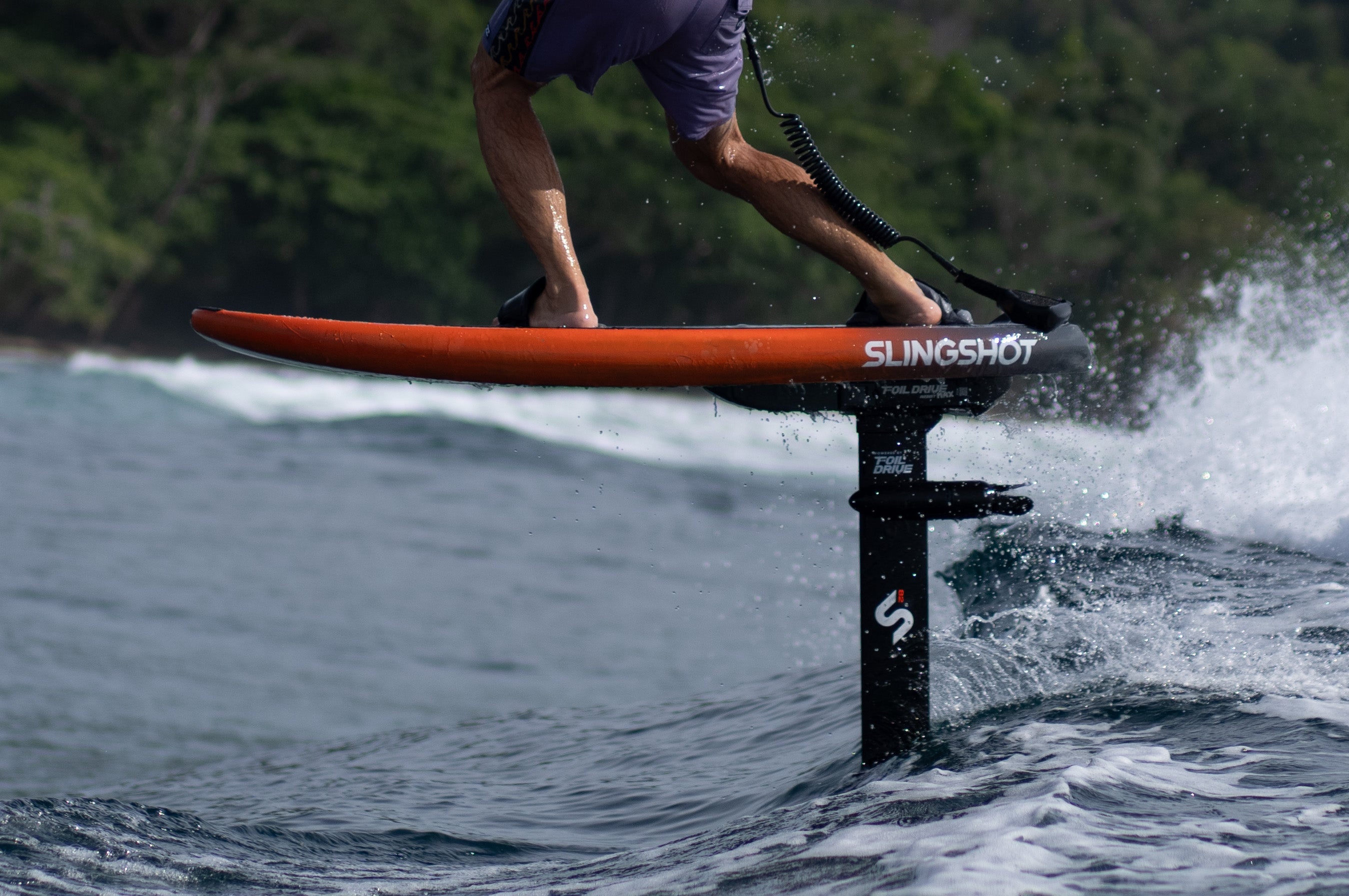 Foil Drive x Slingshot One-Lock V2 Integrated Mast with High Power Motor