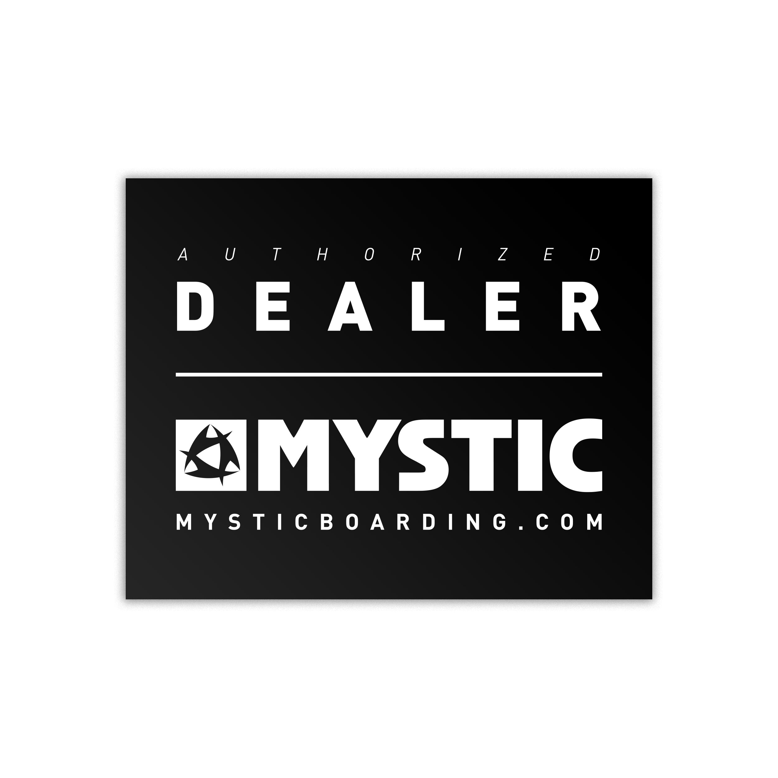 Mystic Mystic Dealer Sticker