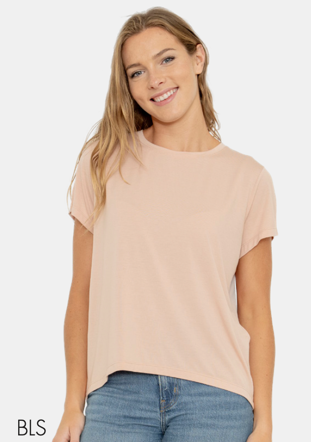 Windance EDEN Short Sleeve Crew Neck Boyfriend Tee