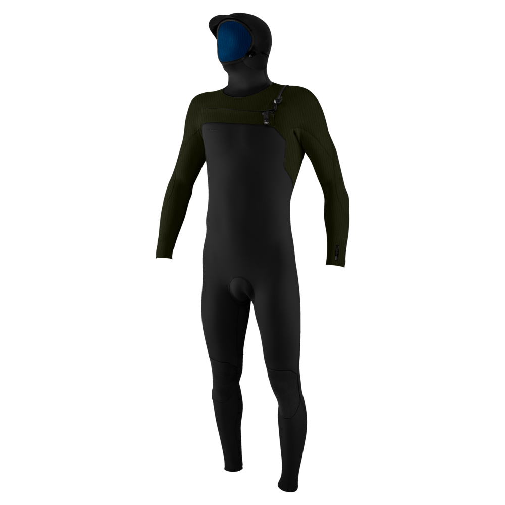 O'Neill Hyperfreak 4/3mm+ Chest Zip Full W/Hood