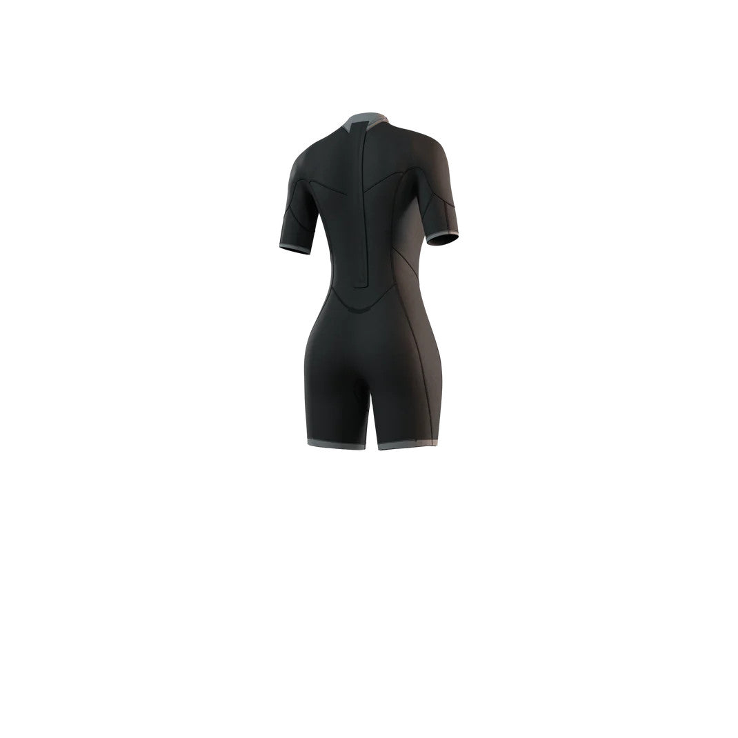 Mystic Brand Shorty 3/2mm Back Zip Flatlock Women 2025