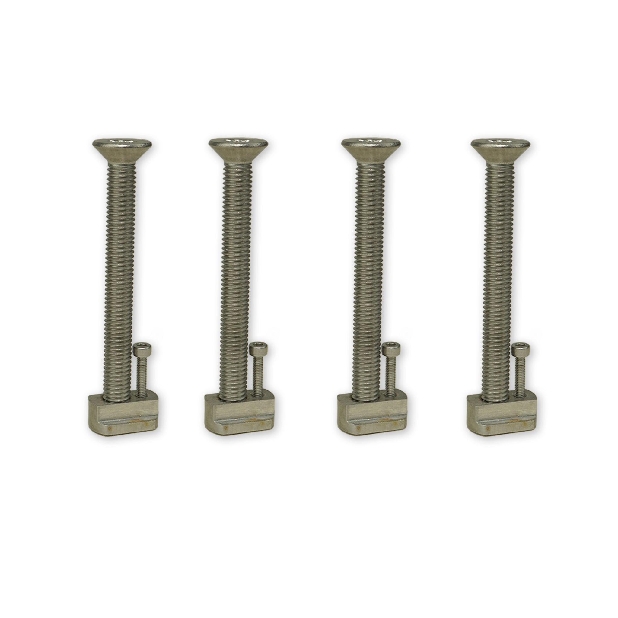 Foil Drive M8 Assist MAX Mast Plate Bolts 80mm + Locking T Nuts