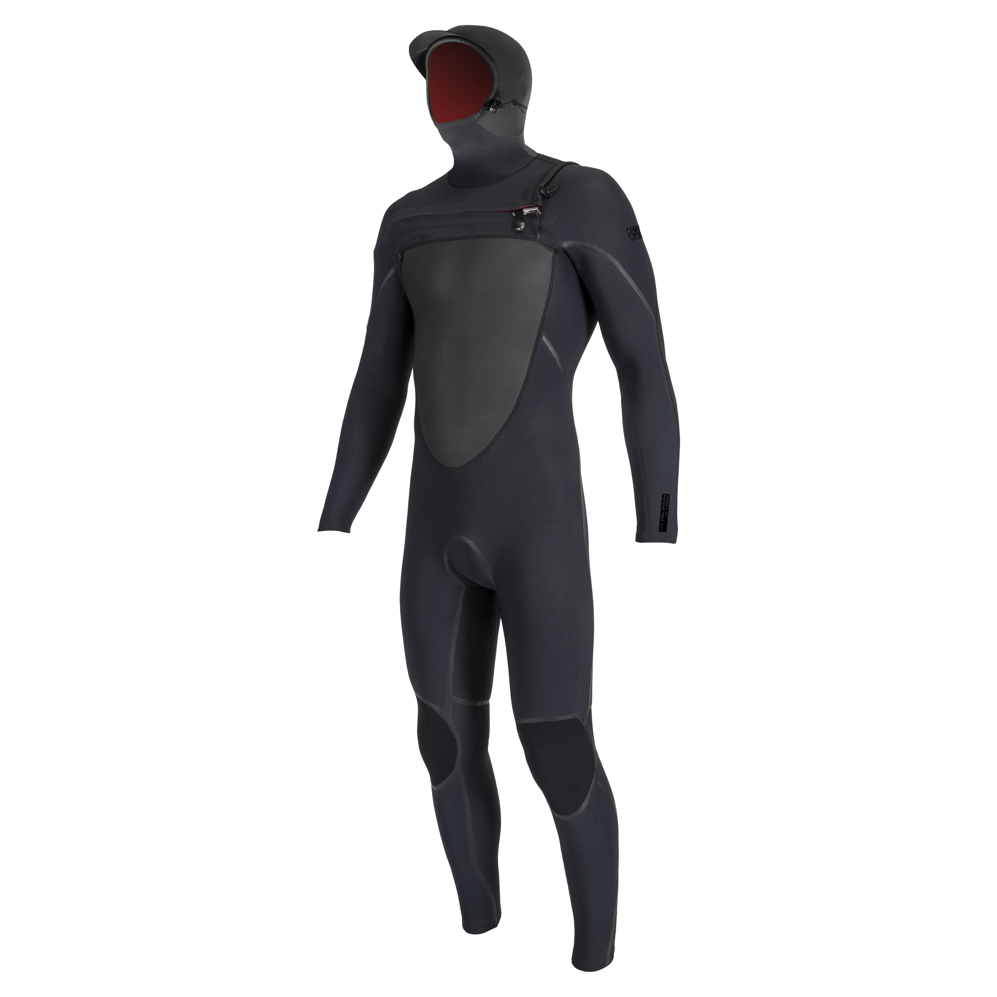 O'Neill Psycho Tech 5.5/4mm Chest Zip W/Hood Full