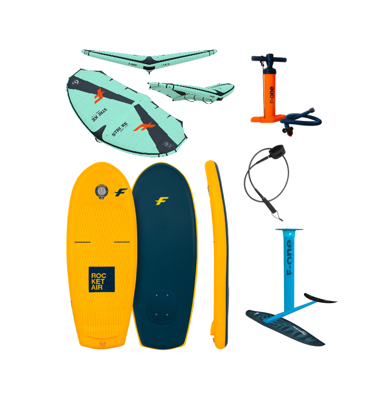 Wing Foil Travel Package For Light Wind (1 Wing)