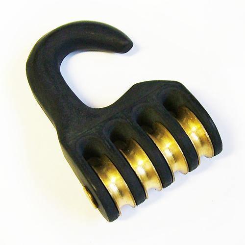 Downhaul 4-Roller Hook Pulley