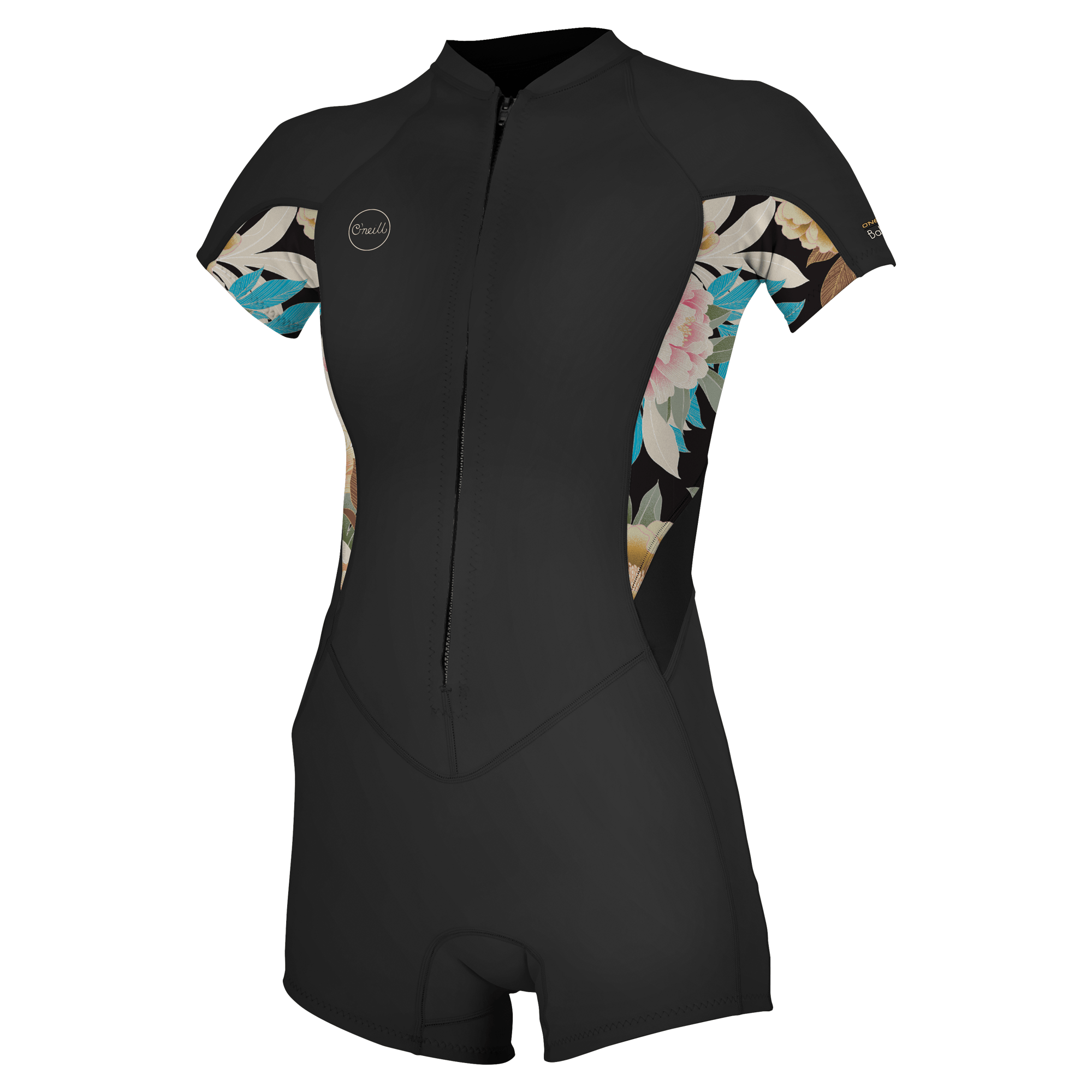O'Neill Women'S Bahia 2/1mm Full Zip S/S Spring