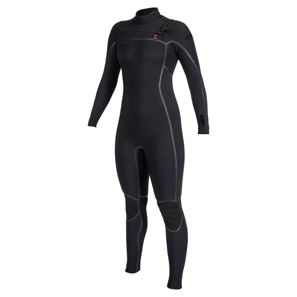 O'Neill Women'S Hyperfreak Fire 4/3mm+ Chest Zip Full