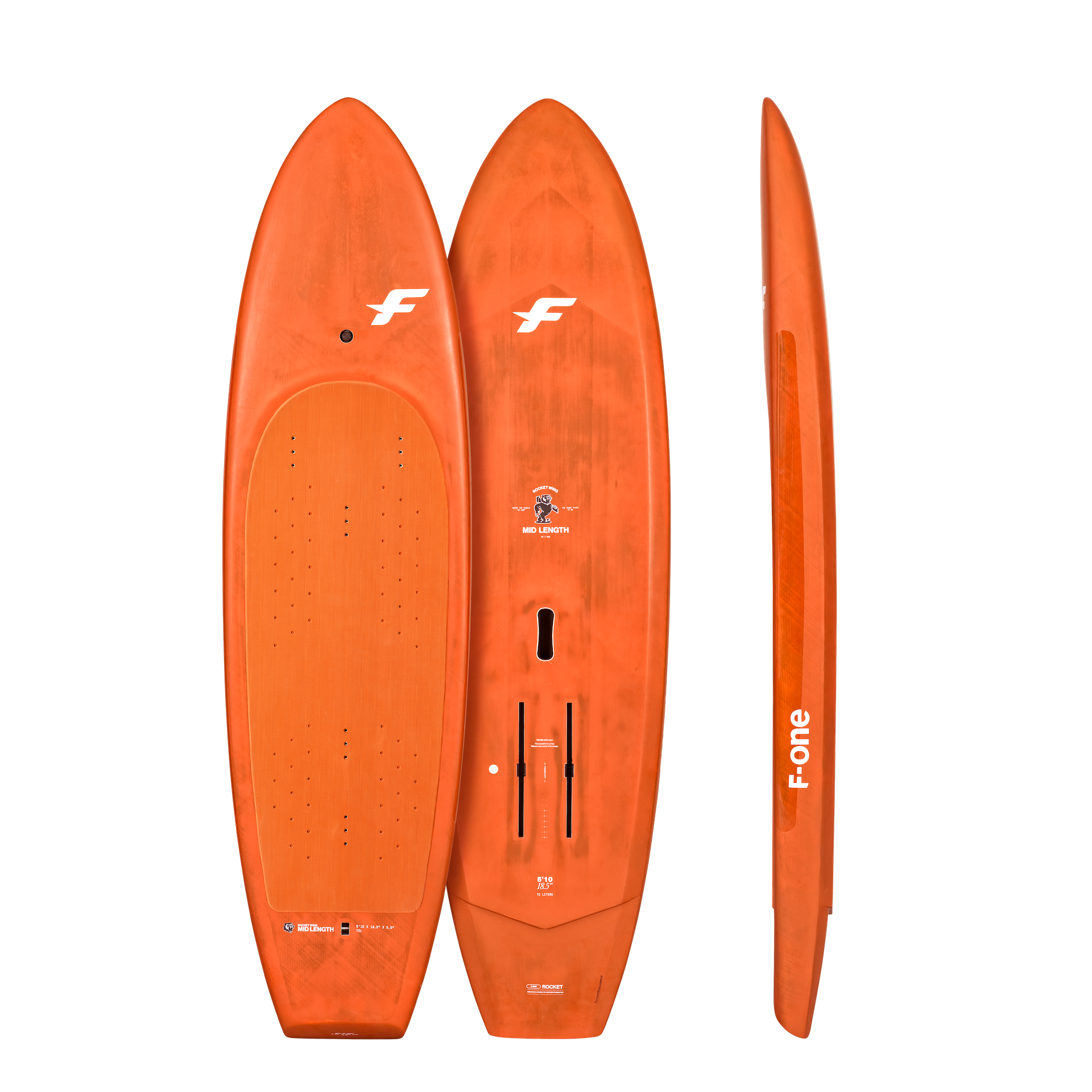 2026 F-One ROCKET WING MIDLENGTH Foilboard