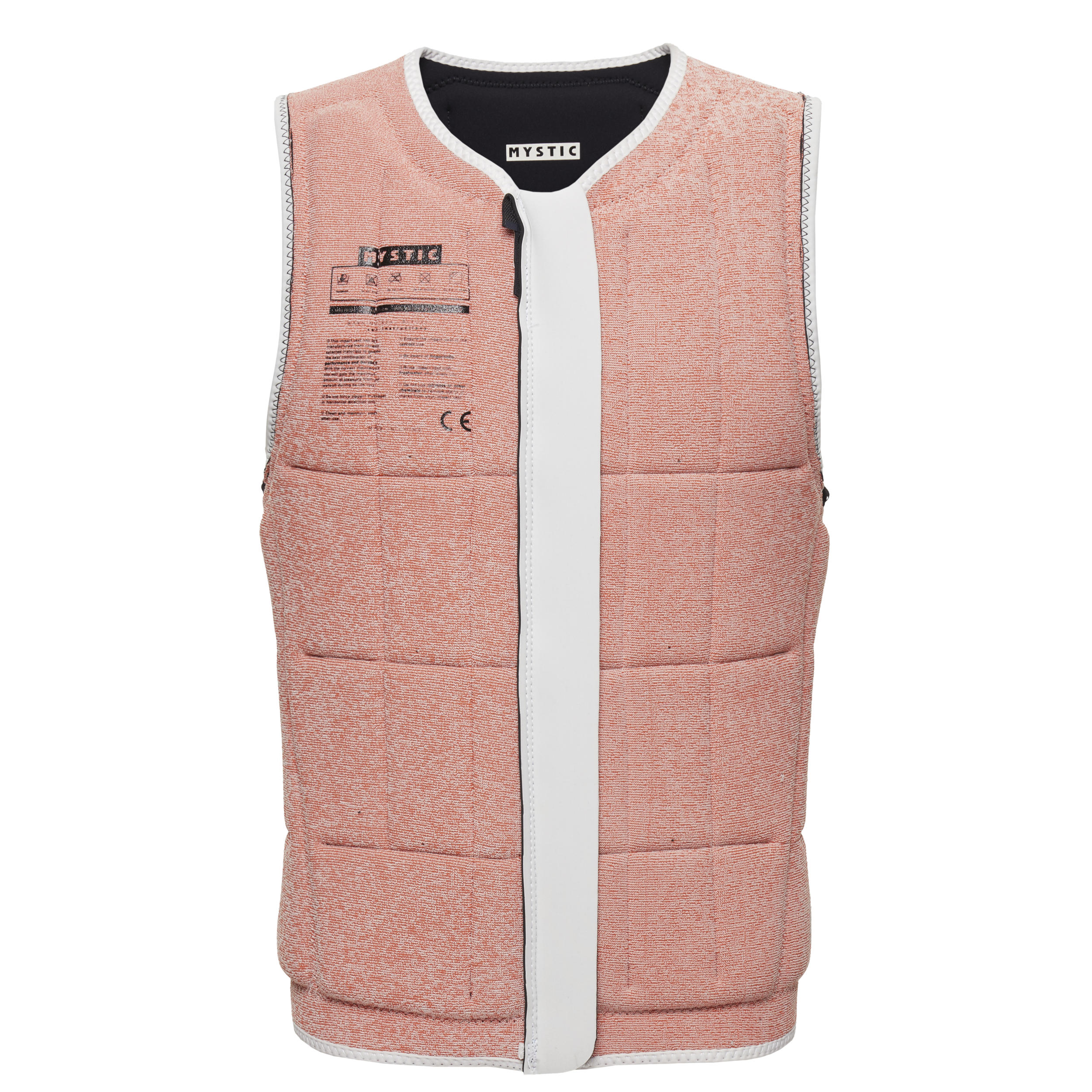 Mystic Renegade Impact Vest Fzip Wake