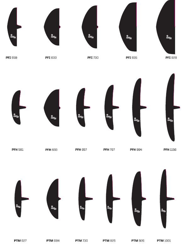 Slingshot Phantasm Front Wing V1.1 Neoprene Covers